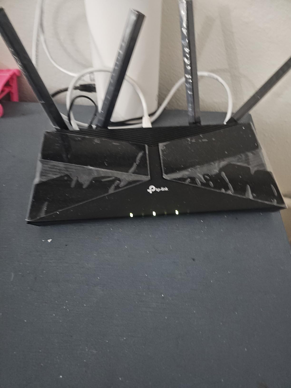 TP-Link Wifi 6 AX1500 Smart WiFi Router (Archer AX10) 802.11ax Router, Dual Band AX Router,Beamforming,OFDMA, MU-MIMO, Parental Controls, Works with Alexa (Renewed) customer photo 2