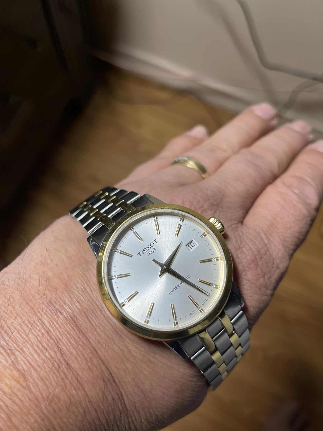 Tissot Classic Dream, Swiss Automatic, 42mm, Silver Dial, Men’s Watch customer photo 1