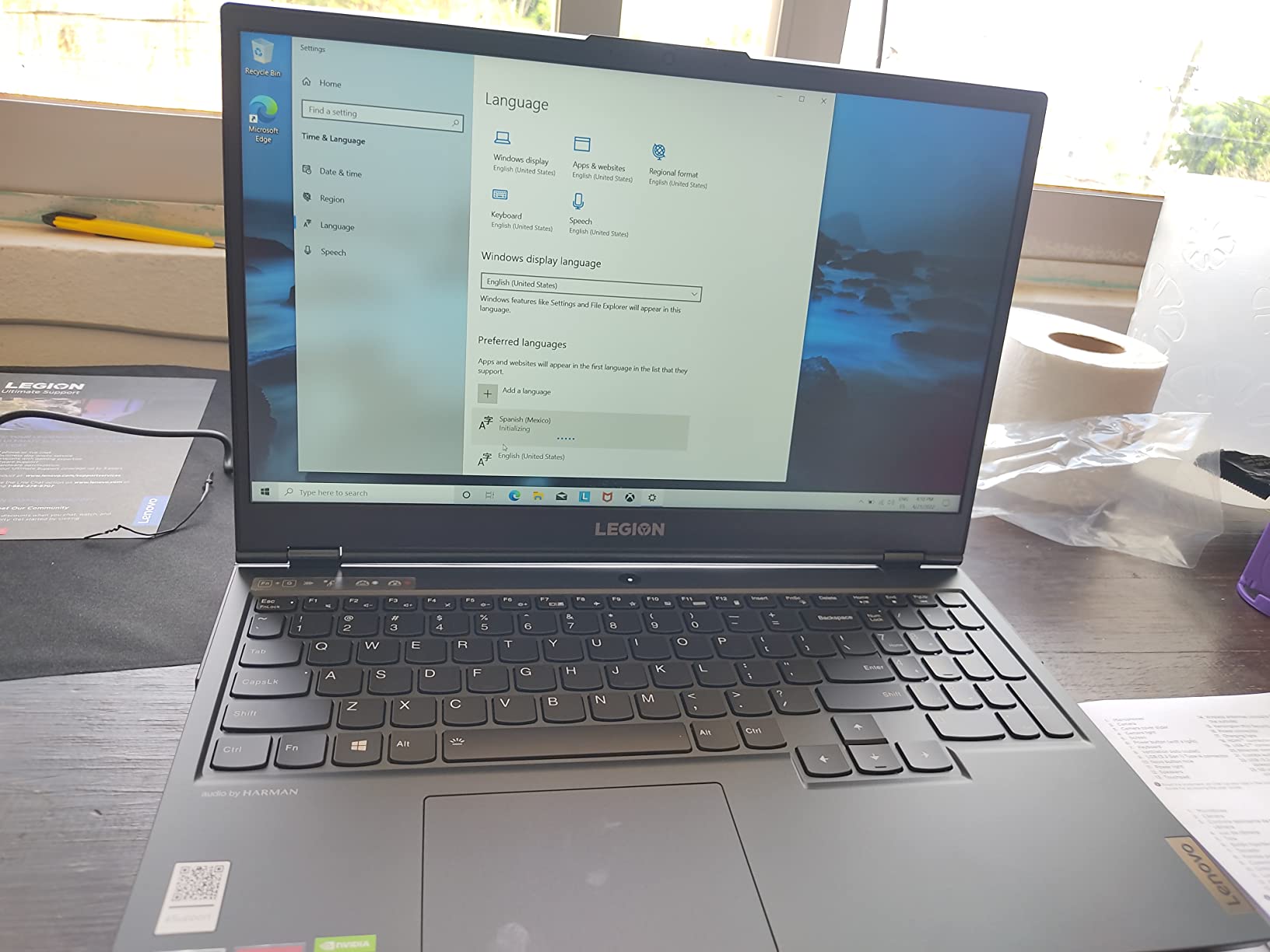 Lenovo Legion 5 Gaming Laptop, 15.6