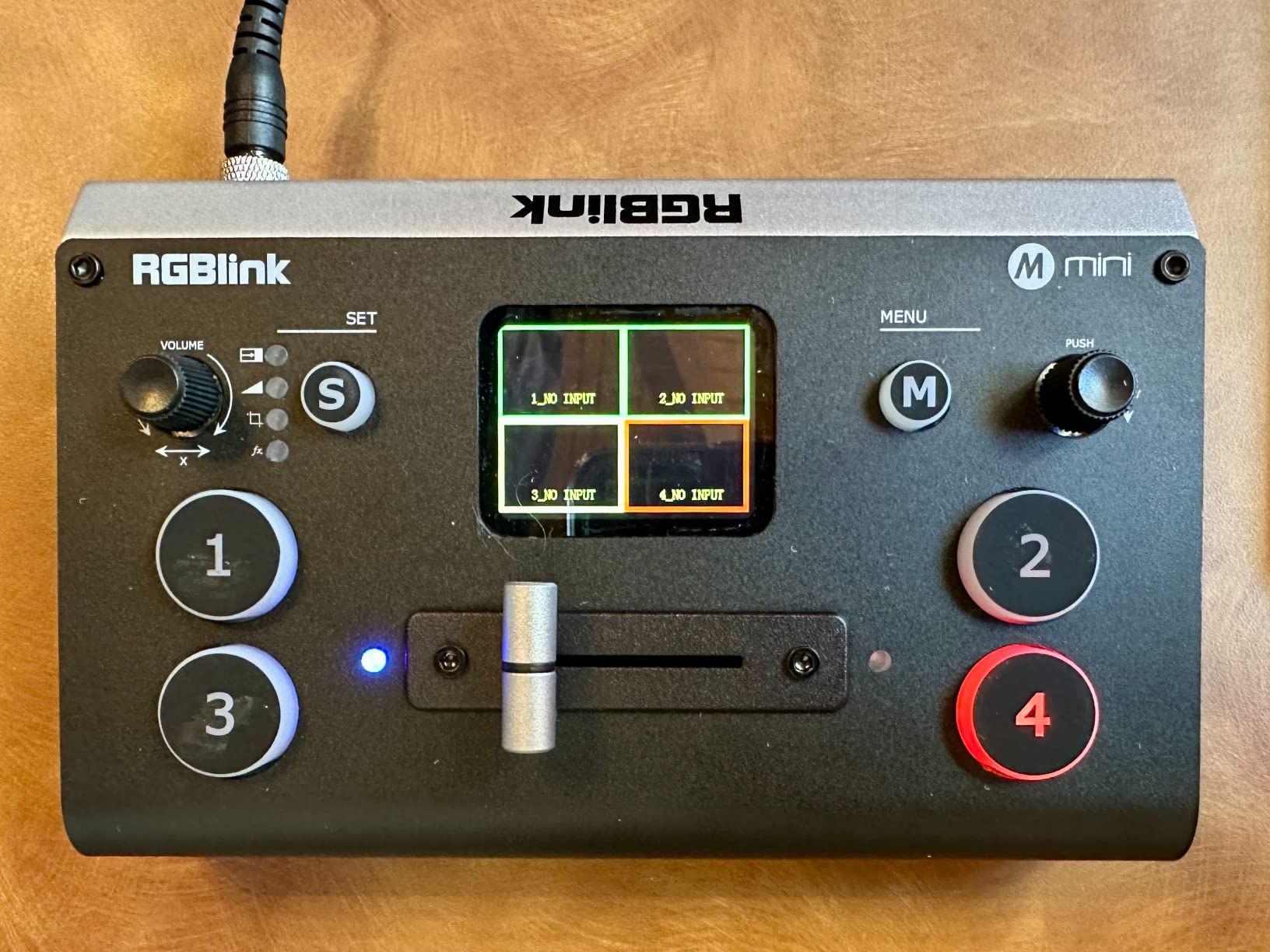 RGBlink Mini Video Mixer Switcher with 4 x HDMI Inputs 2K Input/Output Real Time Live Streaming, Support Output 6 Pictures PVW and PGM, for Facebook, YouTube, Instagram, Tiktok, RTMPS customer photo 1