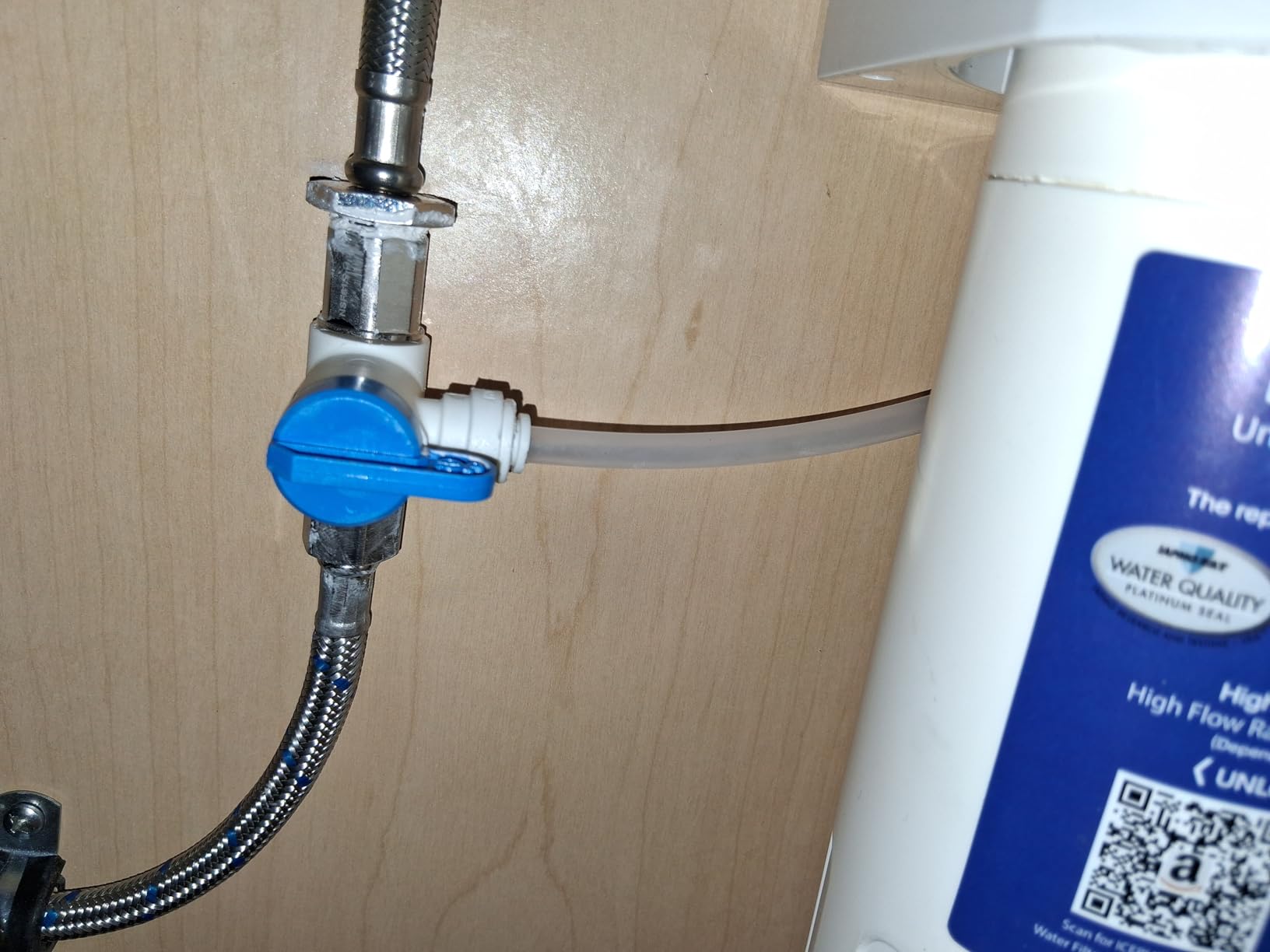 ICEPURE Under Sink Water Filter System, 3 Years or 22000 Gallons Ultra High Life NSF/ANSI 42 Certified, Removes Heavy Metals,Chlorine,Direct Connect Under Counter Drinking Water System, USA Tech customer photo 1