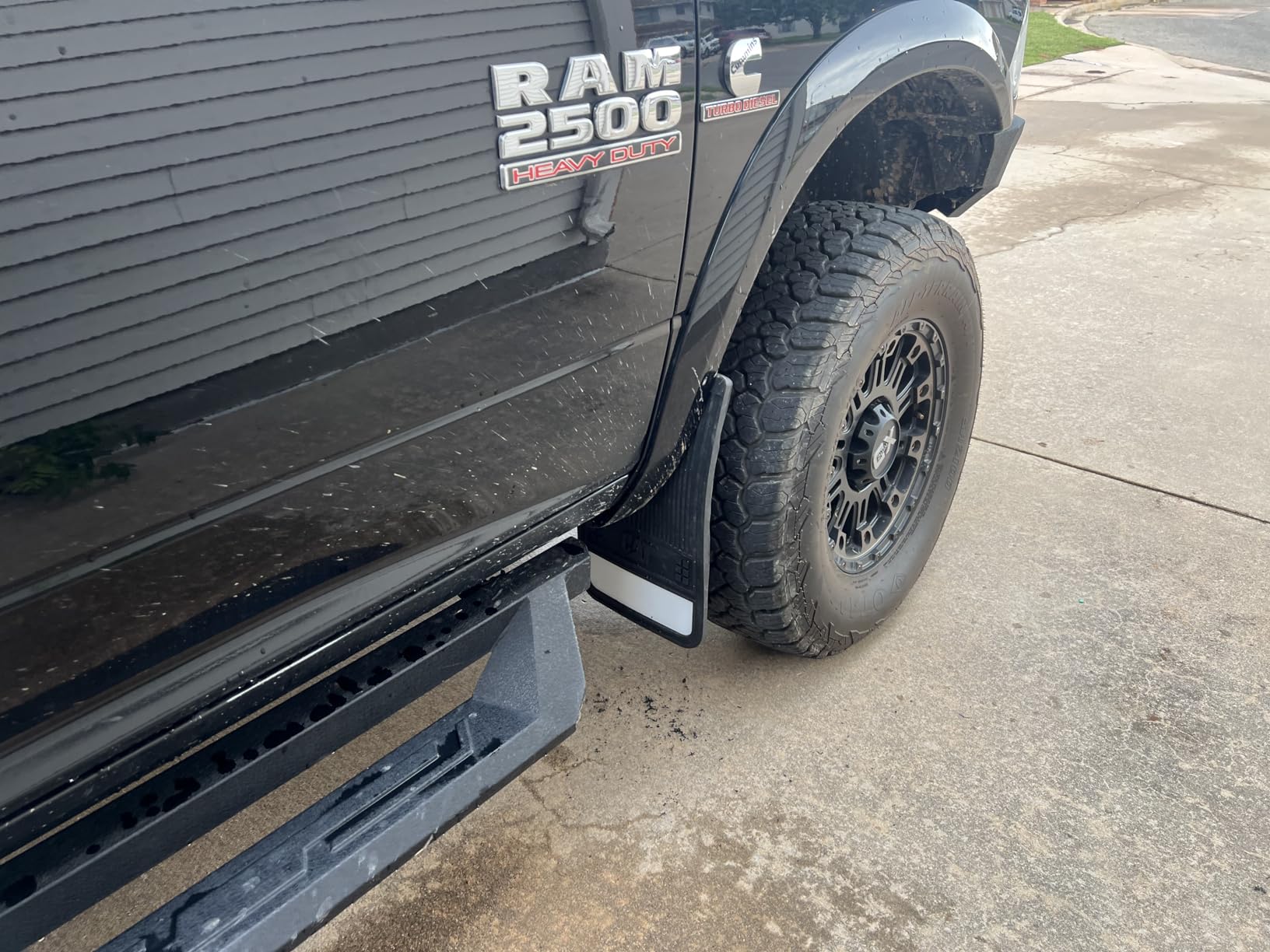 Cat® Mud Flaps for Trucks - Heavy Duty Rubber Truck Accessories & Wheel Liner Mud Flaps for Pickup Trucks - Splash Guards for Front or Back Tires - Some Drilling Required for Included Screws customer photo 2