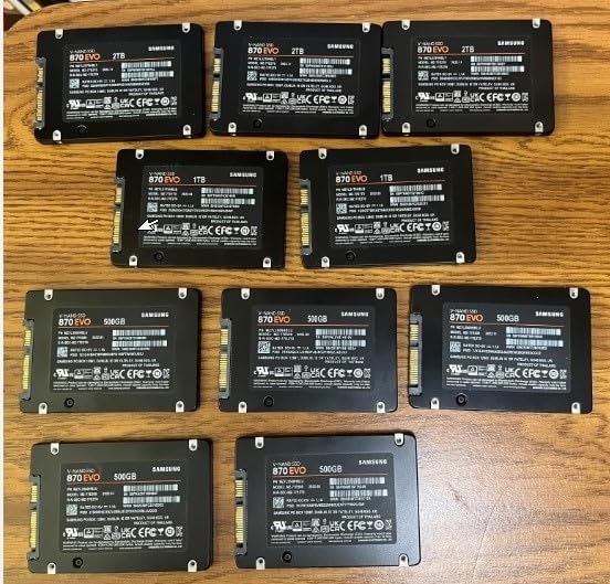 SAMSUNG 870 EVO SATA SSD 500GB 2.5” Internal Solid State Drive, Upgrade PC or Laptop Memory and Storage for IT Pros, Creators, Everyday Users, MZ-77E500B/AM, Black customer photo 2