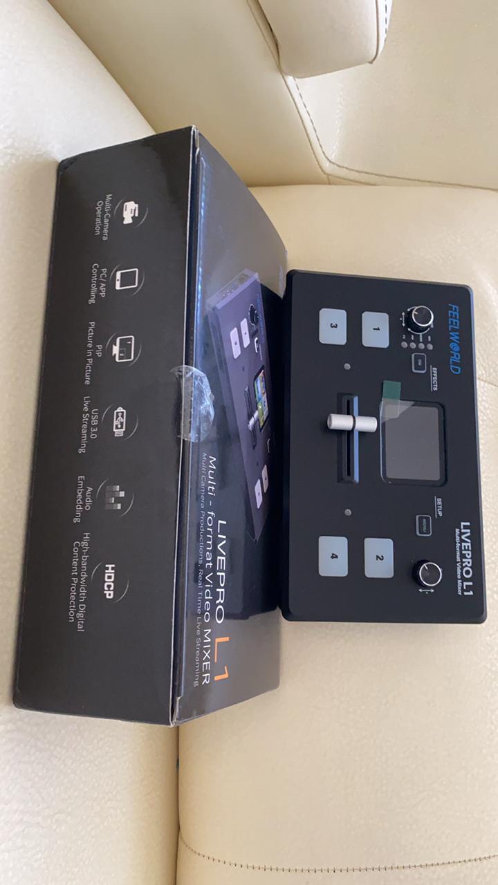 FEELWORLD LIVEPRO L1 V1 4X HDMI 1x SDI Multi Camera Video Mixer Switcher | 2
