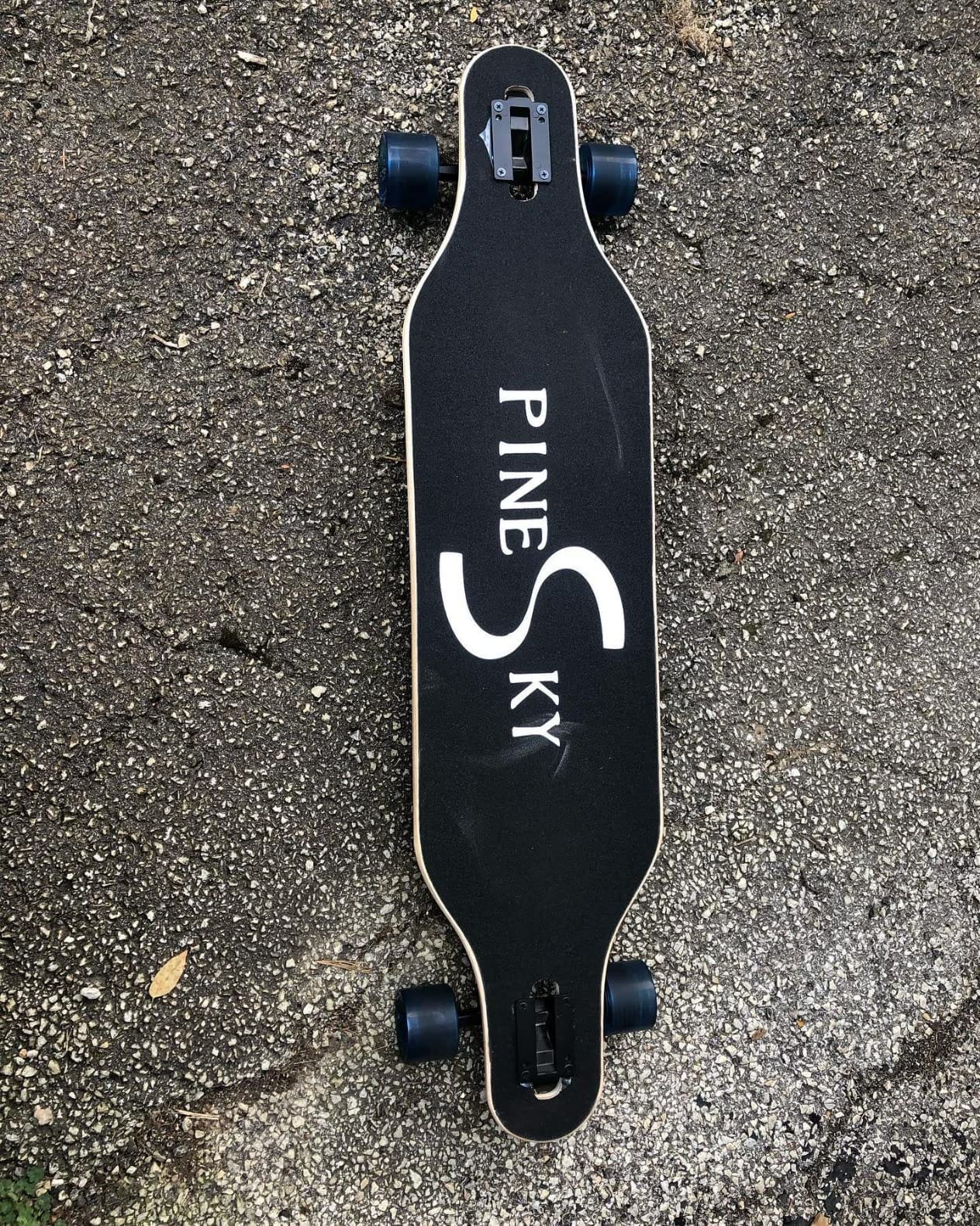 41 Inch Longboard Skateboard 8 Ply Natural Maple Complete Skateboard Cruiser for Cruising, Carving, Free-Style and Downhill with T-Tool customer photo 2