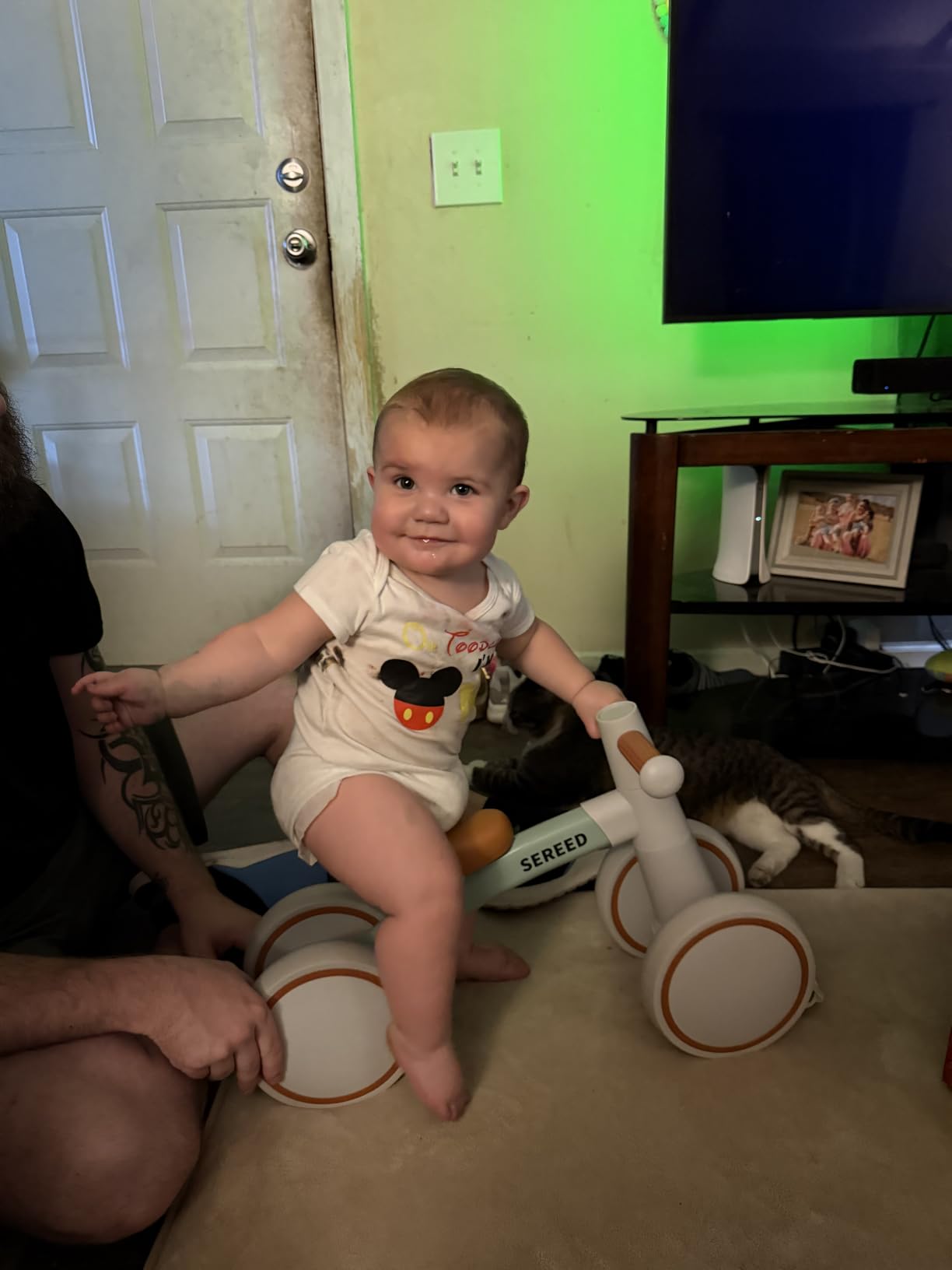 SEREED Baby Balance Bike for 1 Year Old Boy Girl, First Birthday Gift Toy customer photo 1