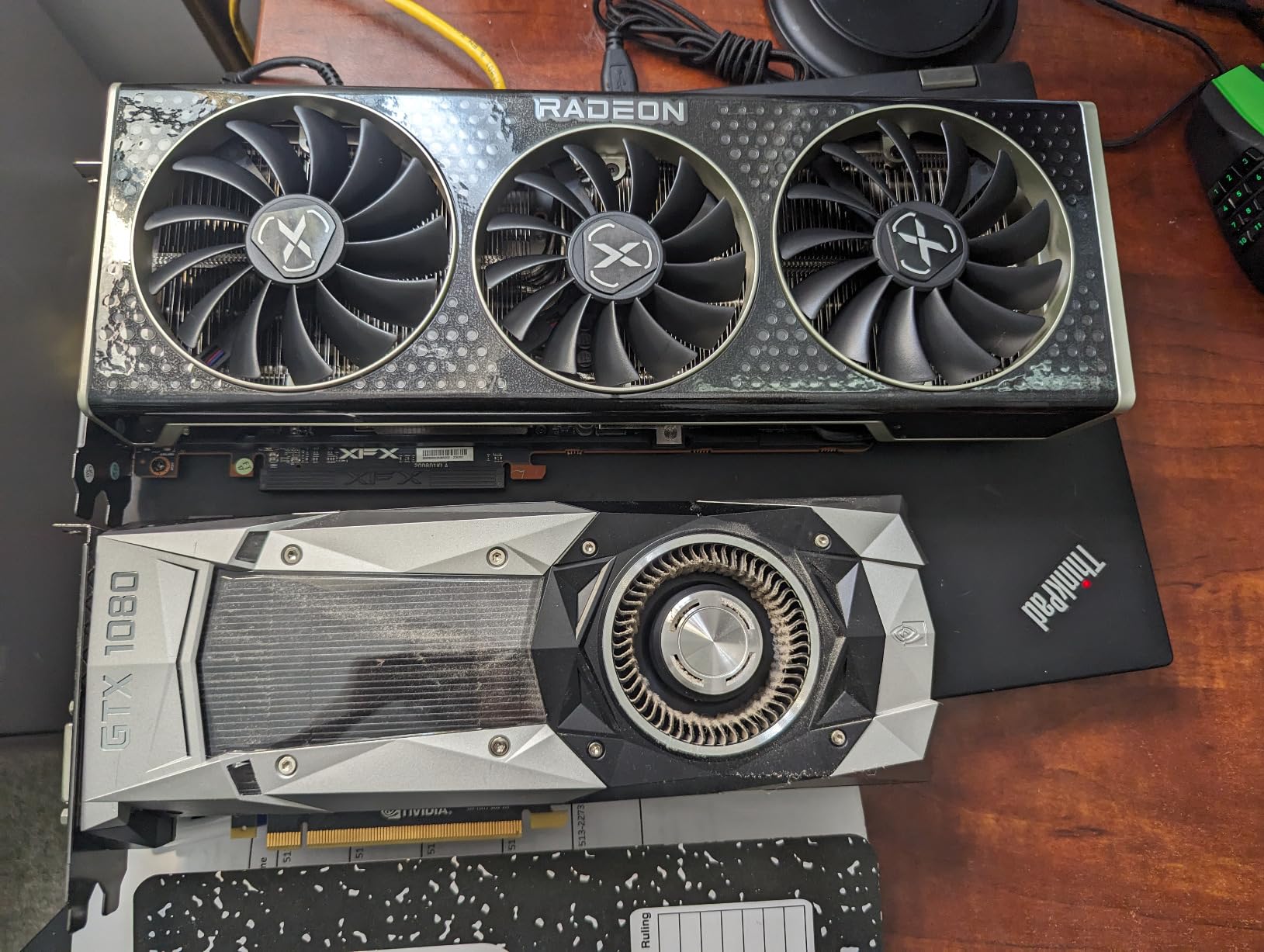 XFX Speedster MERC319 AMD Radeon RX 6800 XT CORE Gaming Graphics Card with 16GB GDDR6 HDMI 3xDP RX-68XTALFD9 customer photo 1