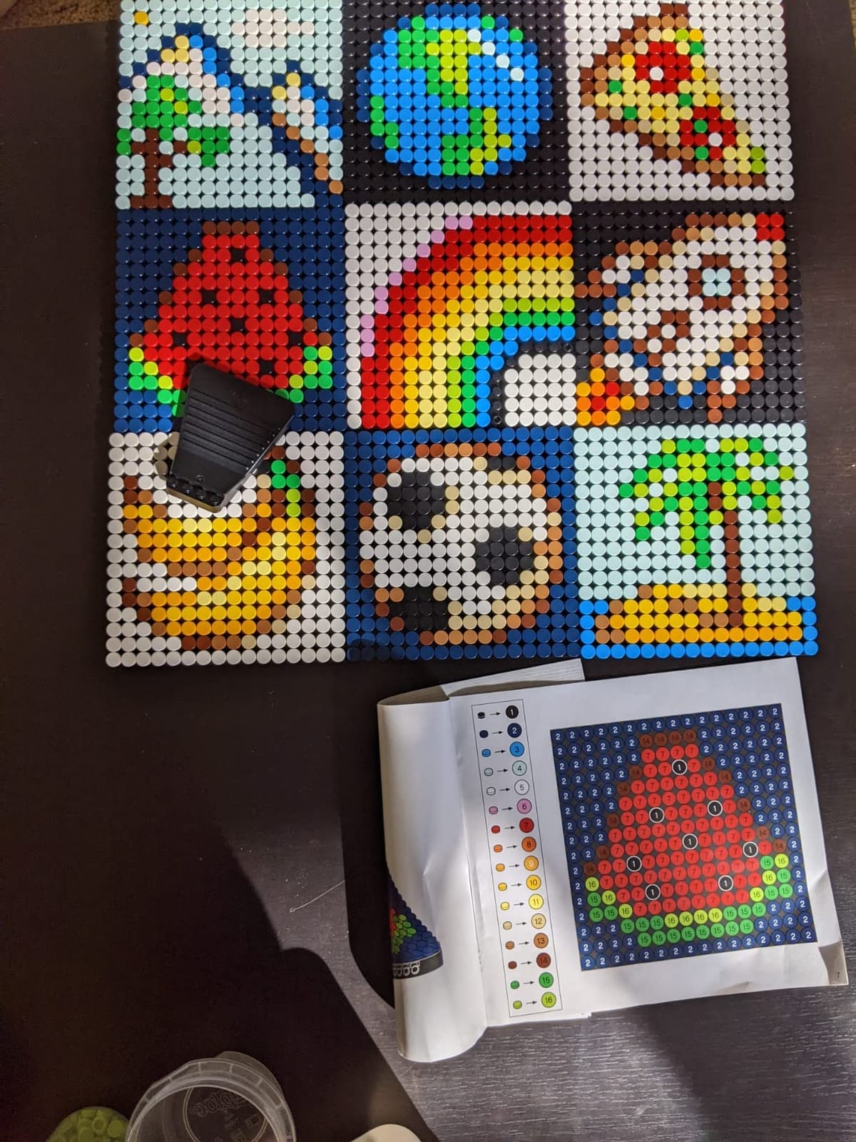 LEGO Art: Art Project – Create Together 21226 Building Kit; A Great Creative Opportunity to Make Fun Wall Art (4,138 Pieces) customer photo 1