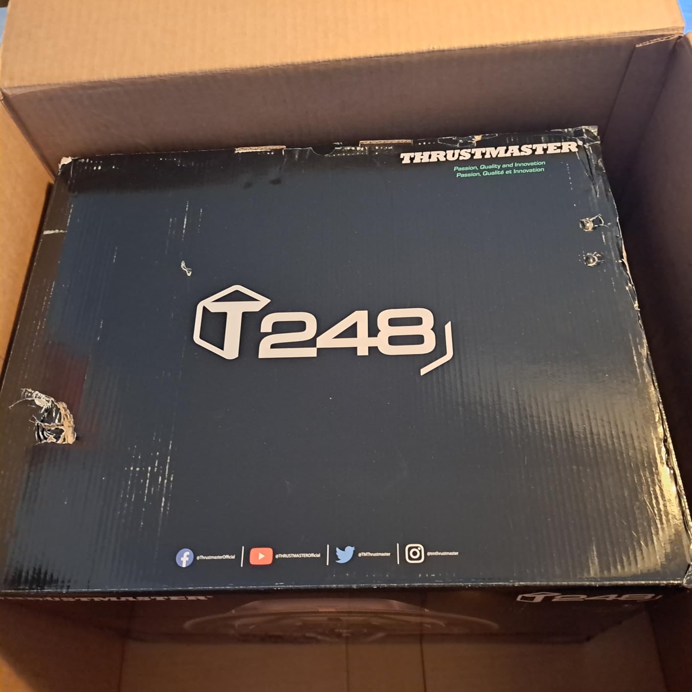 Thrustmaster T248 X Force Feedback Racing Wheel & Pedal Set - XBOX & PC customer photo 2