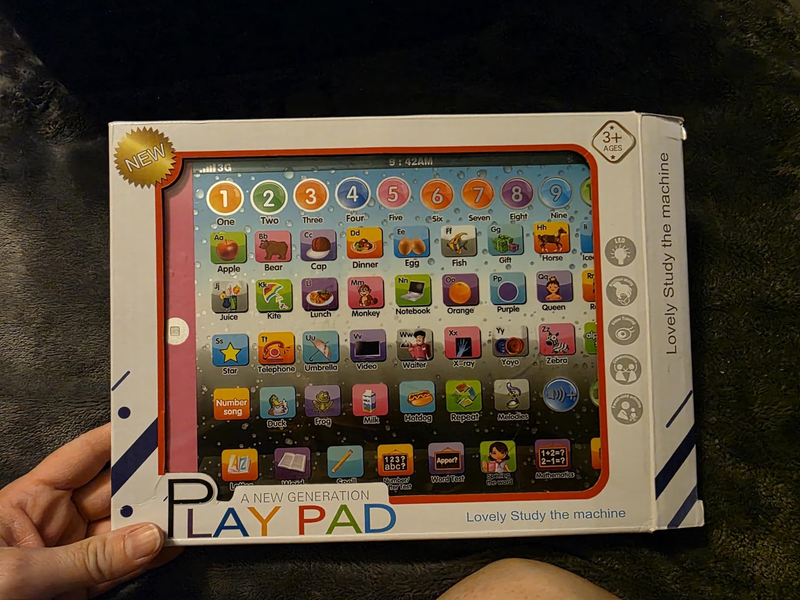 Kids Learning Tablet Preschool ABC Educational Learning Pad for Boys Girls customer photo 1