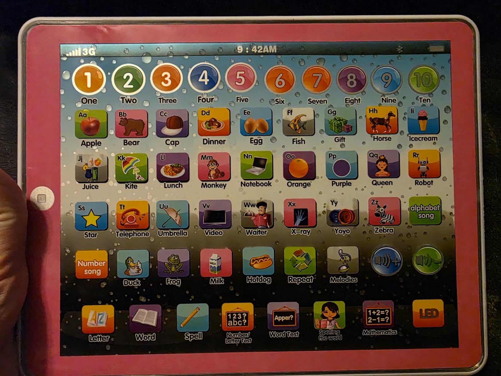Kids Learning Tablet Preschool ABC Educational Learning Pad for Boys Girls customer photo 2