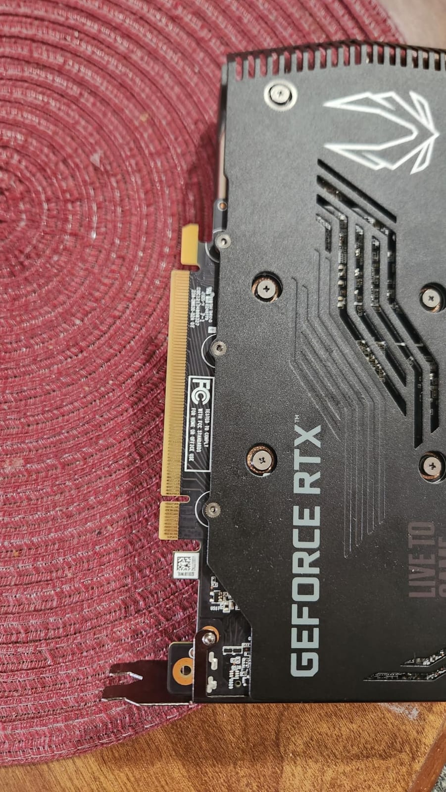 ZOTAC GAMING GeForce RTX™ 3060 Ti Twin Edge OC LHR 8GB GDDR6 256-bit 14 Gbps PCIE 4.0 Gaming Graphics Card, IceStorm 2.0 Advanced Cooling, Active Fan Control, FREEZE Fan Stop ZT-A30610H-10MLHR customer photo 1