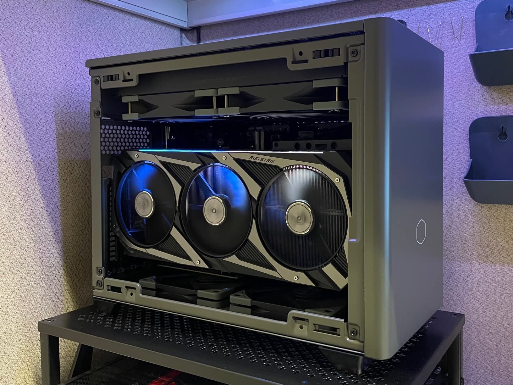 Cooler Master NR200P MAX V2 Mini-ITX PC Case Bundle, 280mm AIO, 850W Gold customer photo 2