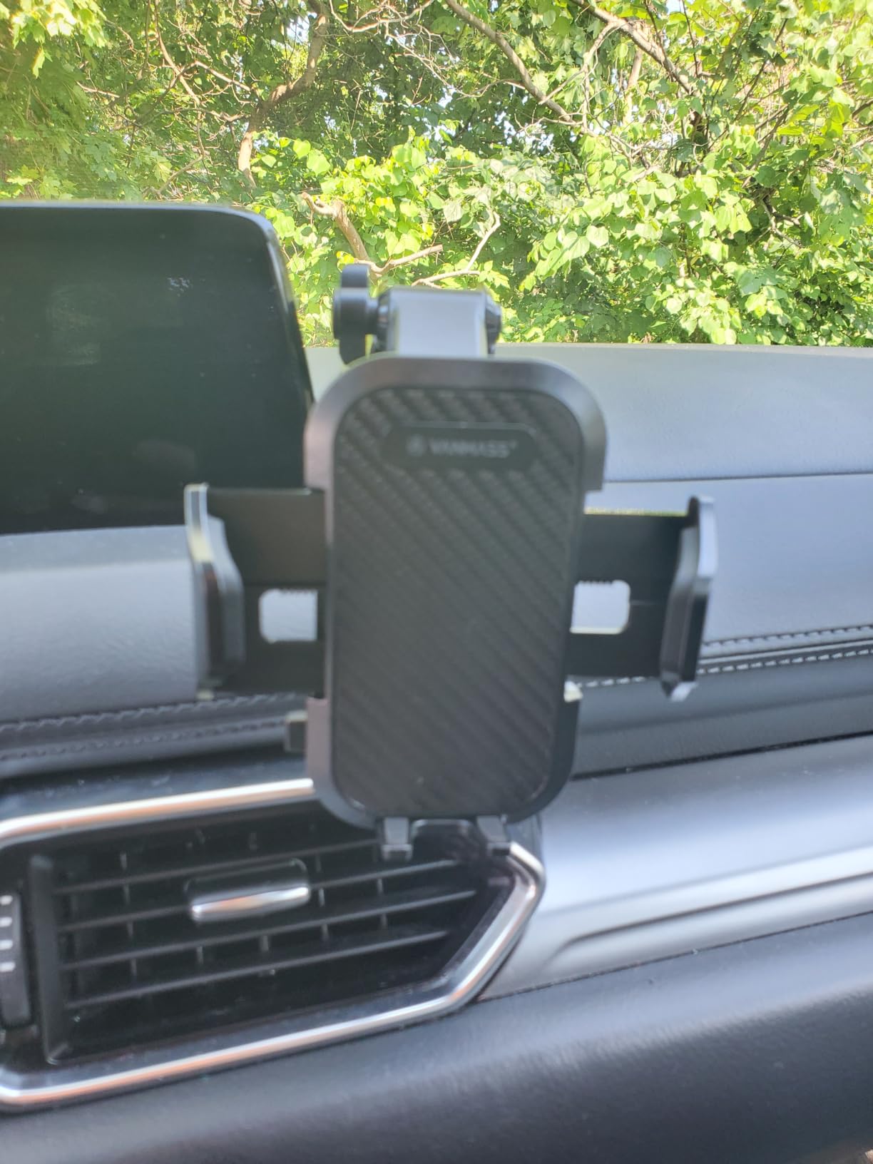 VANMASS Car Phone Holder 2026 Ultimate Military-Grade Strongest Suction & Clip Windshield Dashboard【Newest Best Strongest】Cell Phone Shower & Wall Mounts for iPhone 17 Pro Max 16 15 14 13 Android customer photo 1