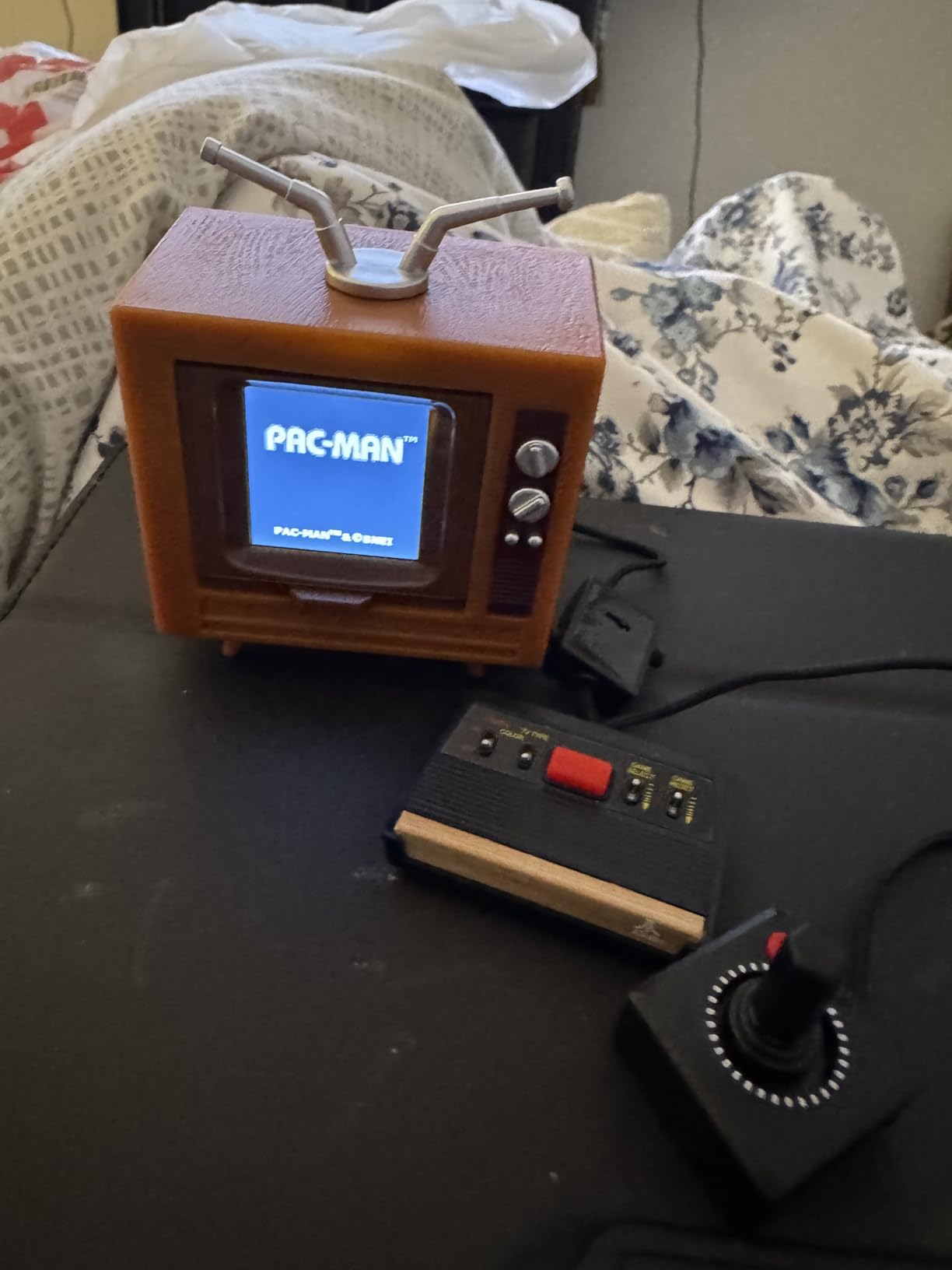 Tiny Arcade Atari 2600 Mini Console 3.5” Playable Retro TV & Controller with 10 Classic Games Including Pac-Man & Breakout -Portable Vintage Gaming System w/ Sound - Gift for Kids & Adults Ages 8+ customer photo 1
