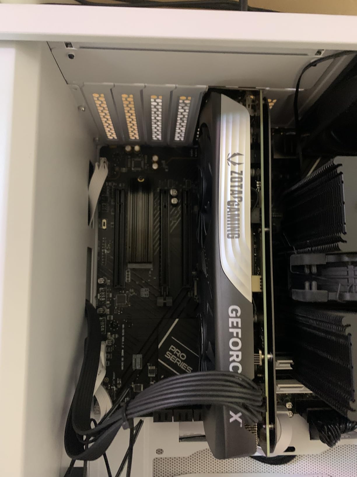 M.2 Heatsink Cooler 2280 SSD Double-Sided Heat Sink with Thermal Silicone pad for PS5/PC PCIE NVME M2 SSD(Black)) customer photo 2