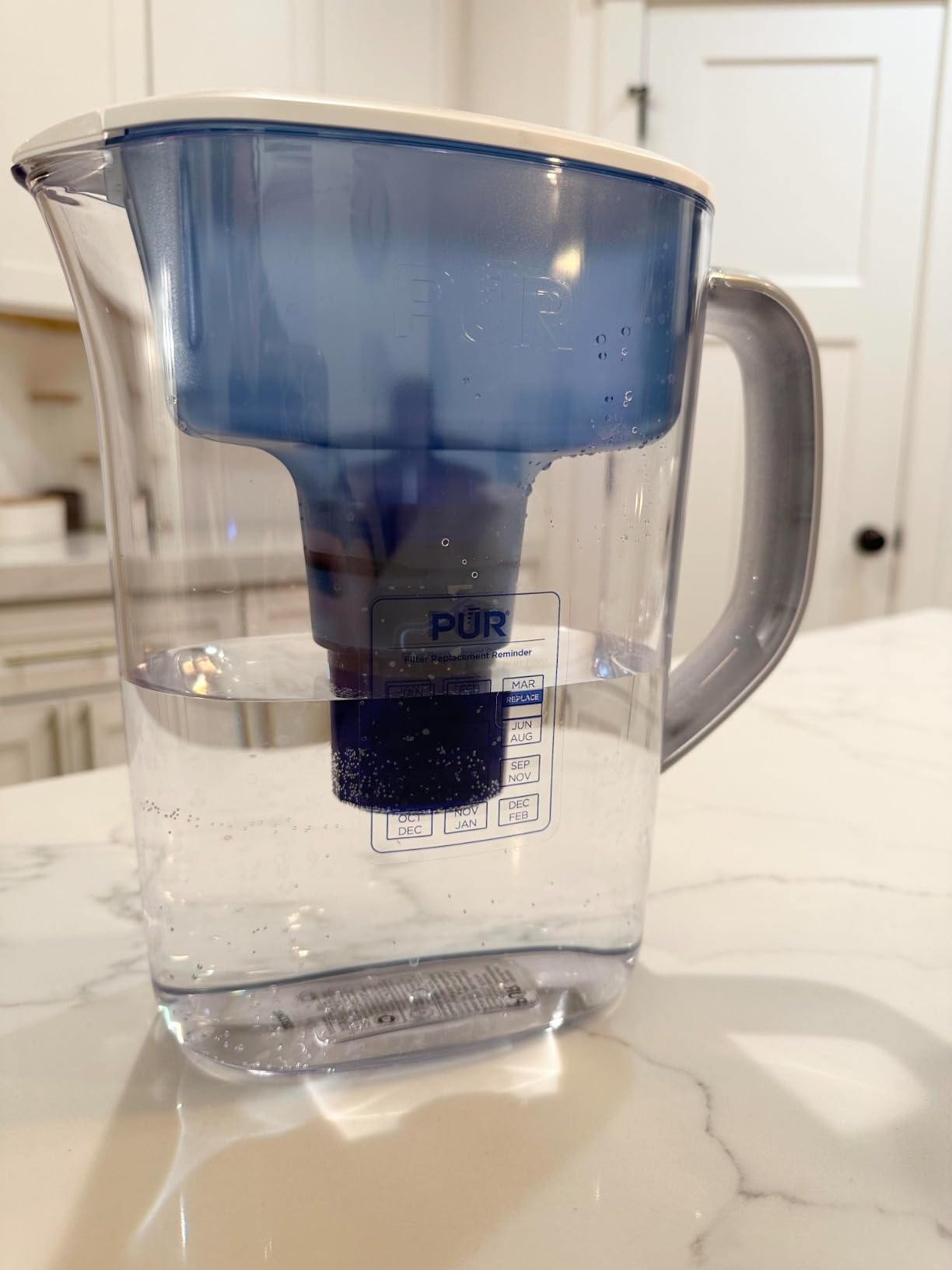 PUR Water Filter Pitcher, 7-Cup Water Pitcher with Filter, White customer photo 1