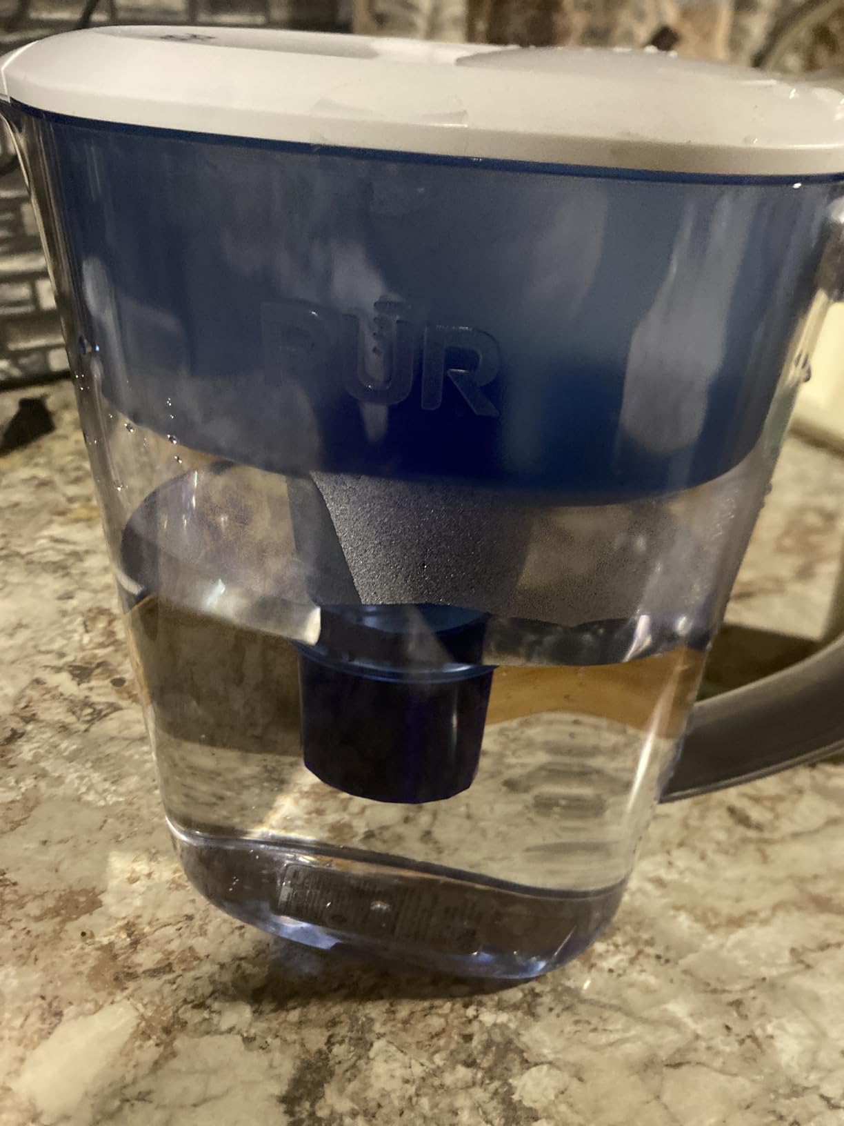 PUR Water Filter Pitcher, 7-Cup Water Pitcher with Filter, White customer photo 2