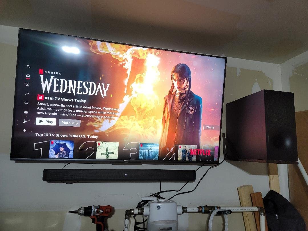 Sony HT-S400 2.1ch Soundbar with Powerful Wireless subwoofer, S-Force PRO Front Surround Sound, and Dolby Digital, Black | Dolby Digital, X-Balanced Speaker Unit, S-Force PRO Front Surround Sound, Bluetooth, Easy One-Cable Setup, OLED Display customer photo 1