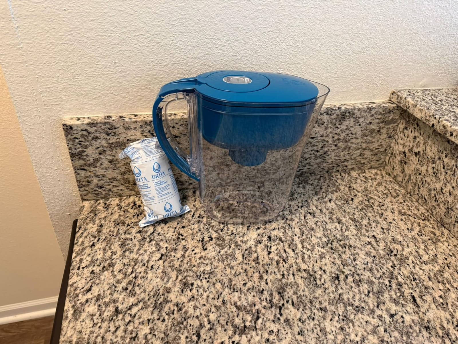 Brita Small 6-Cup Water Filter Pitcher, Includes 1 Filter, White customer photo 1