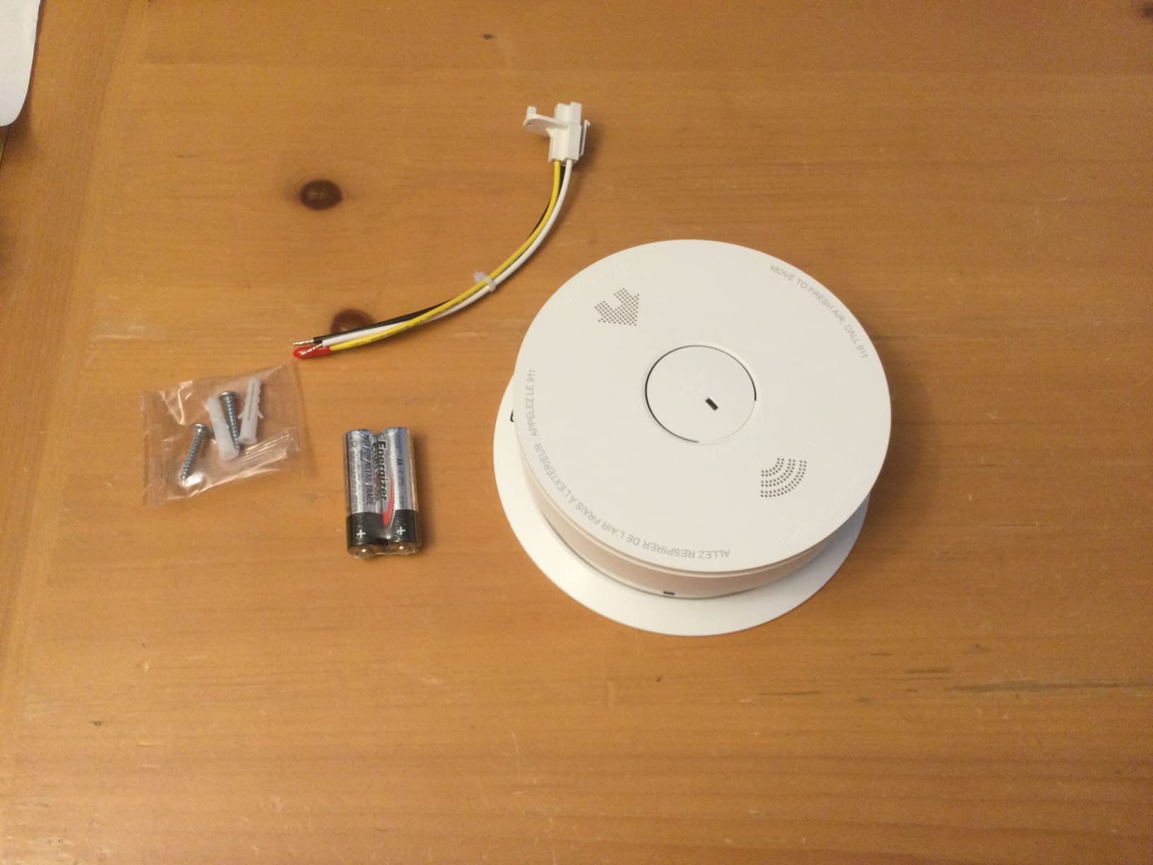 SITERWELL Smoke & CO Detector Interconnected, Hardwired & AA Battery customer photo 1
