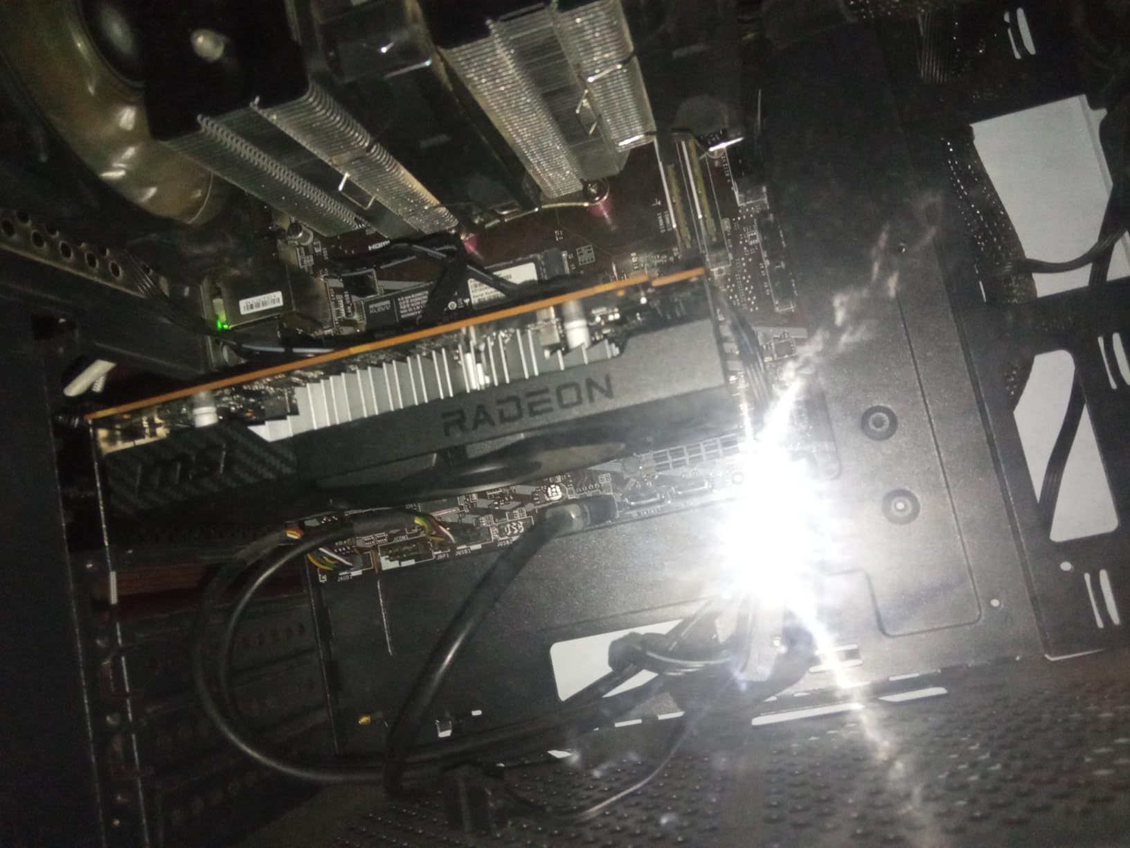 MSI Gaming Radeon RX 6400 64-bit 4GB GDDR6 DP/HDMI PCIe 4 Torx Single Fan FreeSync DirectX 12 VR Ready ITX OC Graphics Card (RX 6400 AERO ITX 4G) customer photo 1