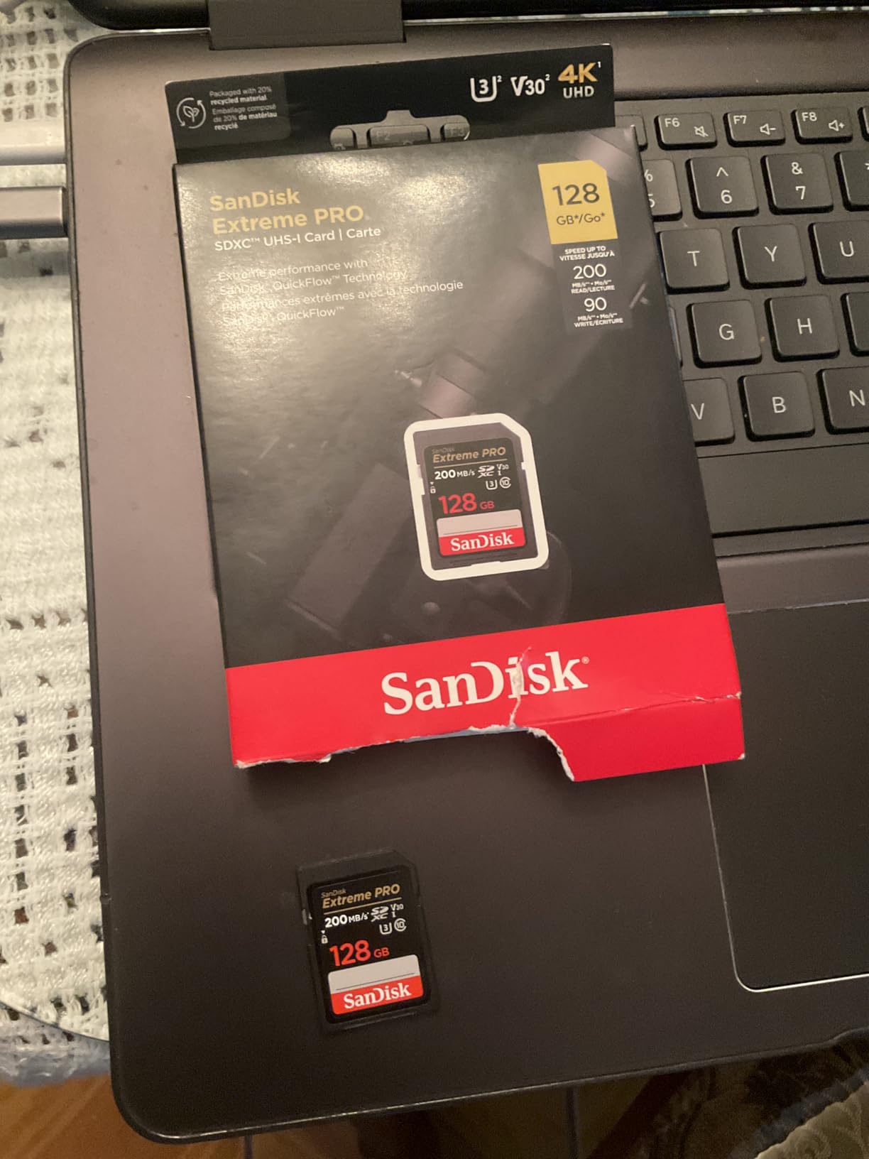 SANDISK 64GB Extreme PRO SDXC UHS-I Memory Card - C10, U3, V30, 4K UHD, SD Card - SDSDXXU-064G-GN4IN | UHS-I, V30, U3, Class 10, 4K video customer photo 1