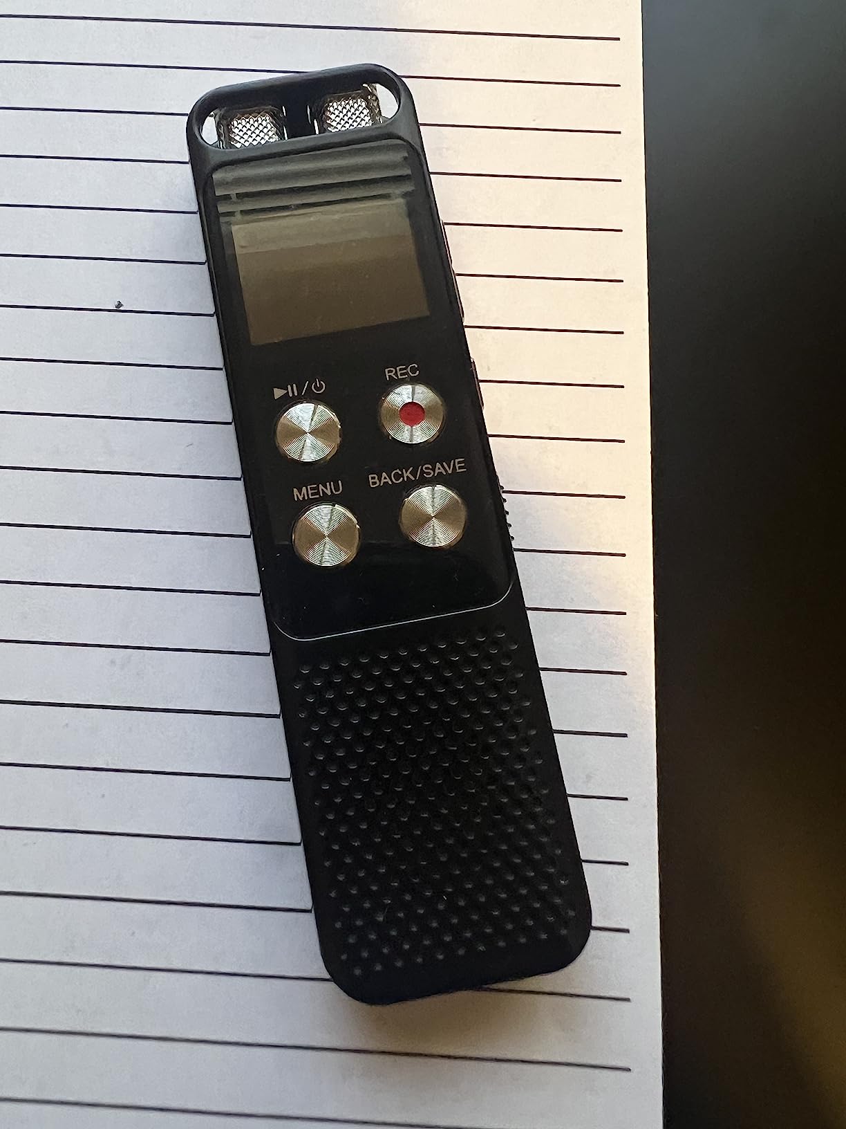 136GB Digital Voice Recorder: Voice Activated Recorders with Playback, Audio Recording Device for Lectures Meetings, Dictaphone Sound Portable Tape Recorder with Password | USB customer photo 1
