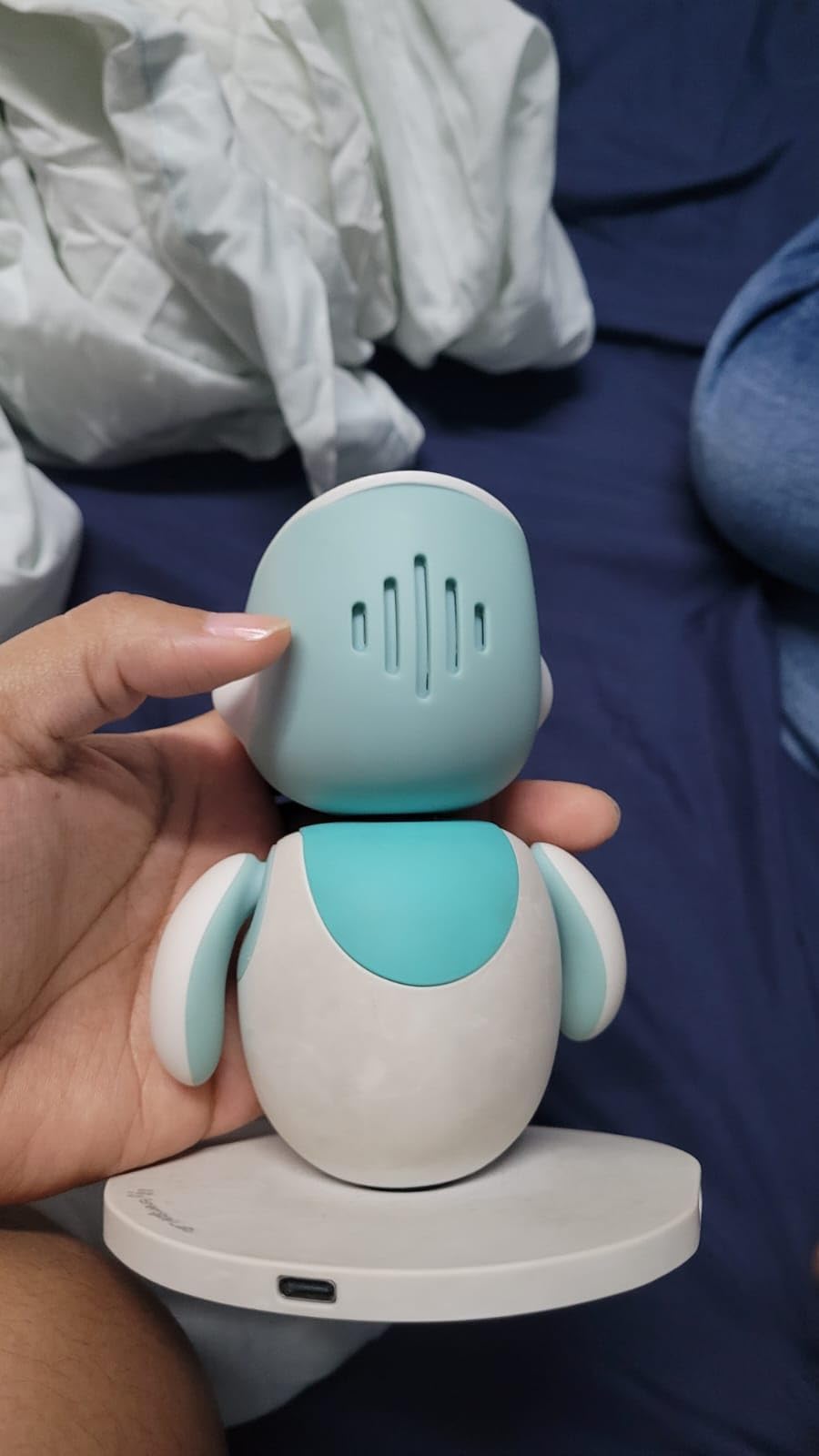 ENERGIZE LAB Eilik –Your Desktop Companion Full of Personality with Expressive Animations & Reactions, Touch-Responsive Play, Mini Games, Robot for Adults & Kids customer photo 1