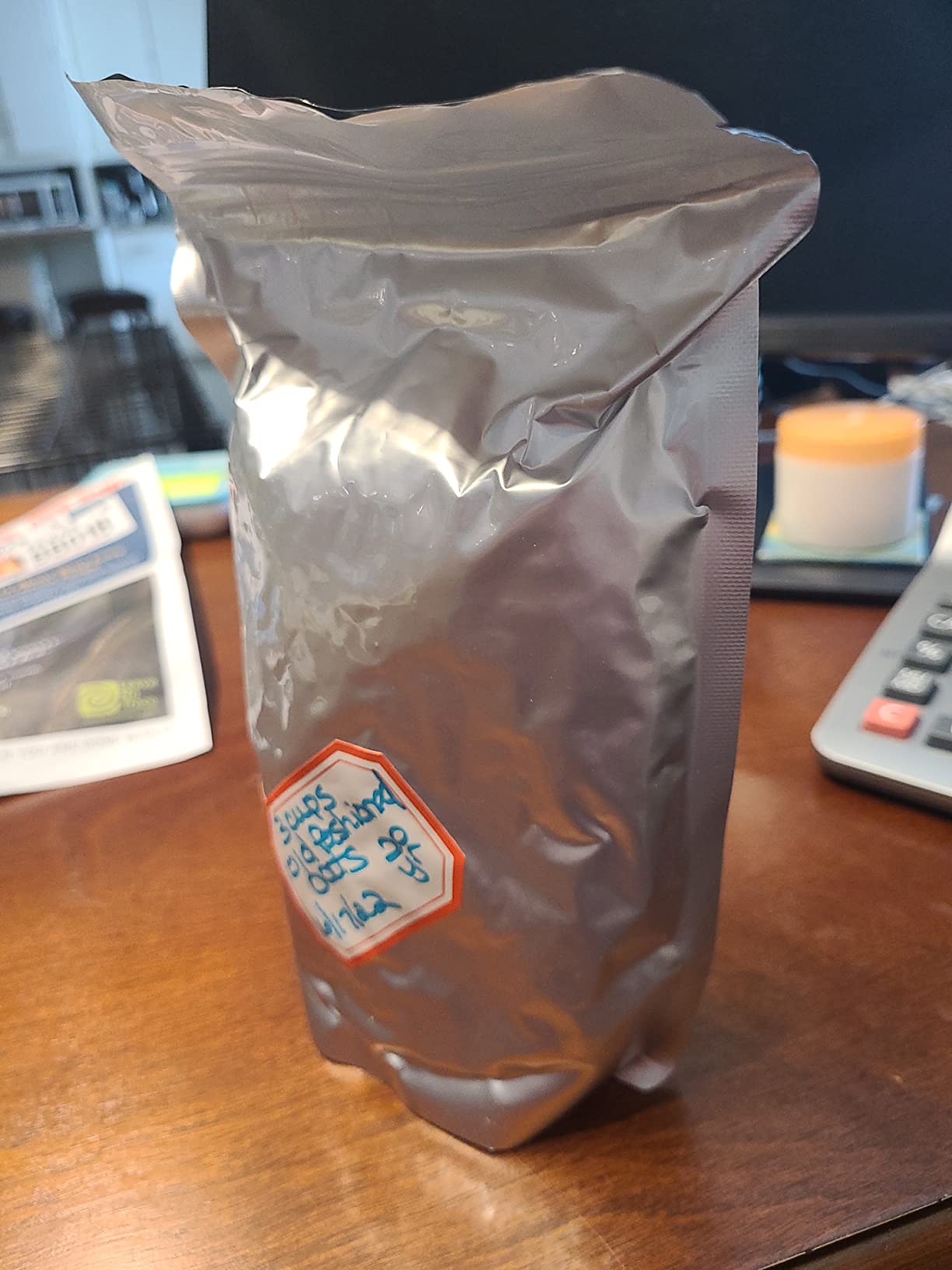 Lebodu 120 Mylar Bags with 120 x 300cc Oxygen Absorbers for Food Storage customer photo 2