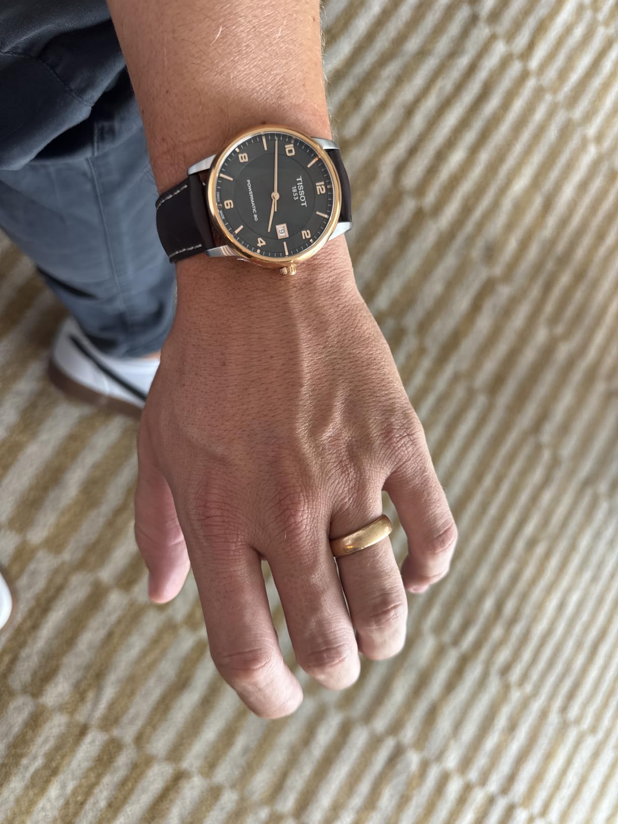 Tissot Luxury, Swiss Automatic, 41mm, Anthracite Dial, Men’s Watch customer photo 1