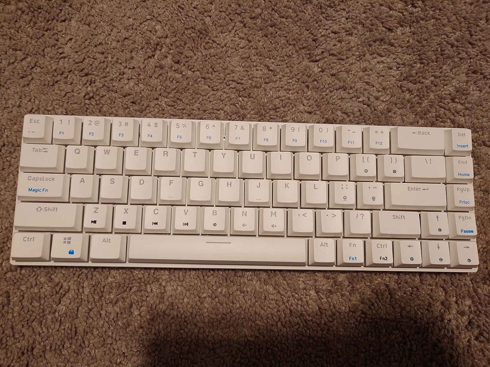 Ranked G65 Guardian 65% | Full Aluminum Frame | Ultra Slim Hot Swappable Mechanical Gaming Keyboard | 68 Keys Multi Color RGB LED Backlit for PC/Mac Gamer (Black, Gateron Low Profile Red) customer photo 1