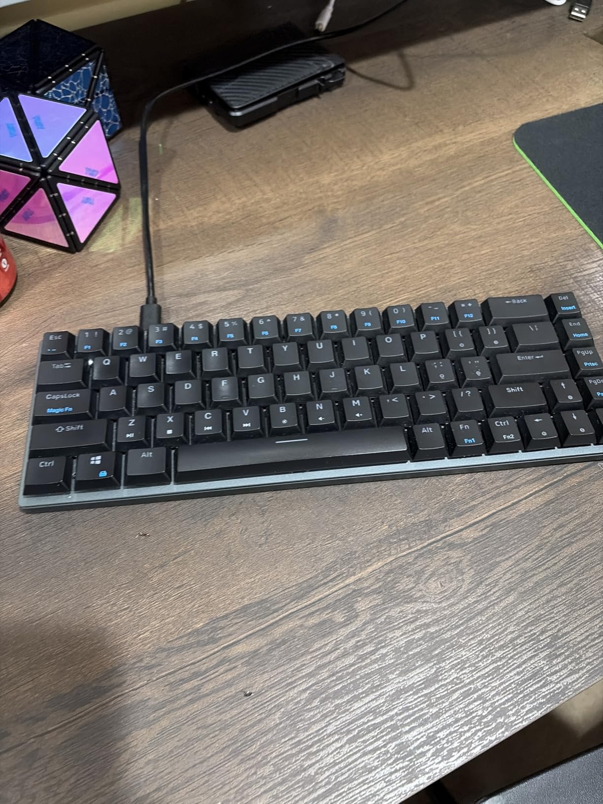 Ranked G65 Guardian 65% | Full Aluminum Frame | Ultra Slim Hot Swappable Mechanical Gaming Keyboard | 68 Keys Multi Color RGB LED Backlit for PC/Mac Gamer (Black, Gateron Low Profile Red) customer photo 2
