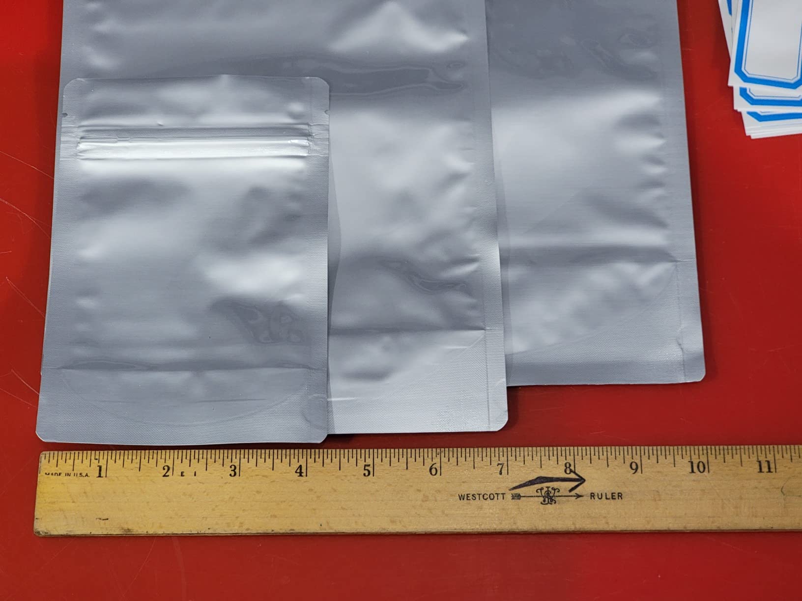 SYMYNELEC 100-Pack Mylar Bags with 400cc Oxygen Absorbers for Food Storage customer photo 1