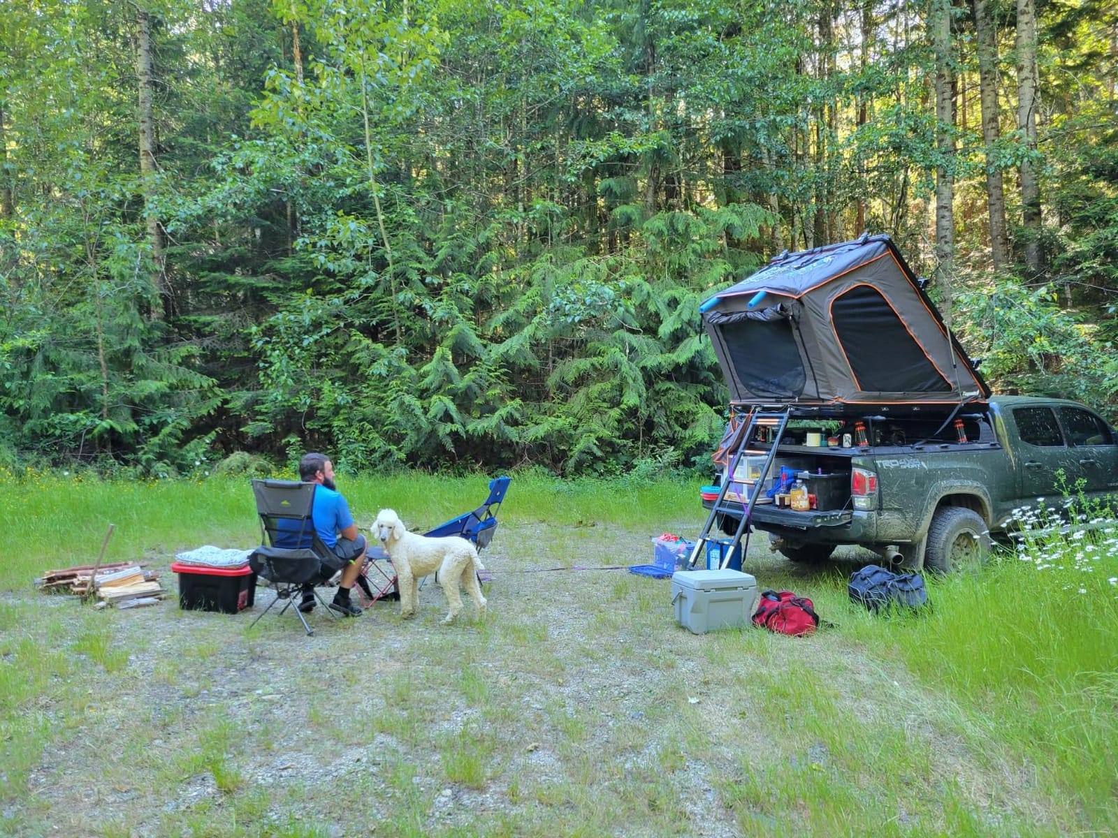 TOPOAK Galaxy 1.0 Hard Shell Rooftop Tent, 4-Season Aluminum Pop-Up customer photo 1