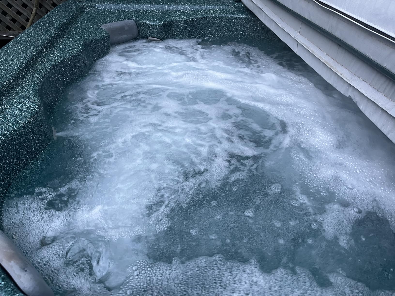 FROG @Ease Floating System for Hot Tubs - Quick & Easy Self-Regulating Hot Tub Sanitizer - Hot Tub Maintenance System with Sanitizing Minerals & SmartChlor Technology - Starter Bundle customer photo 2