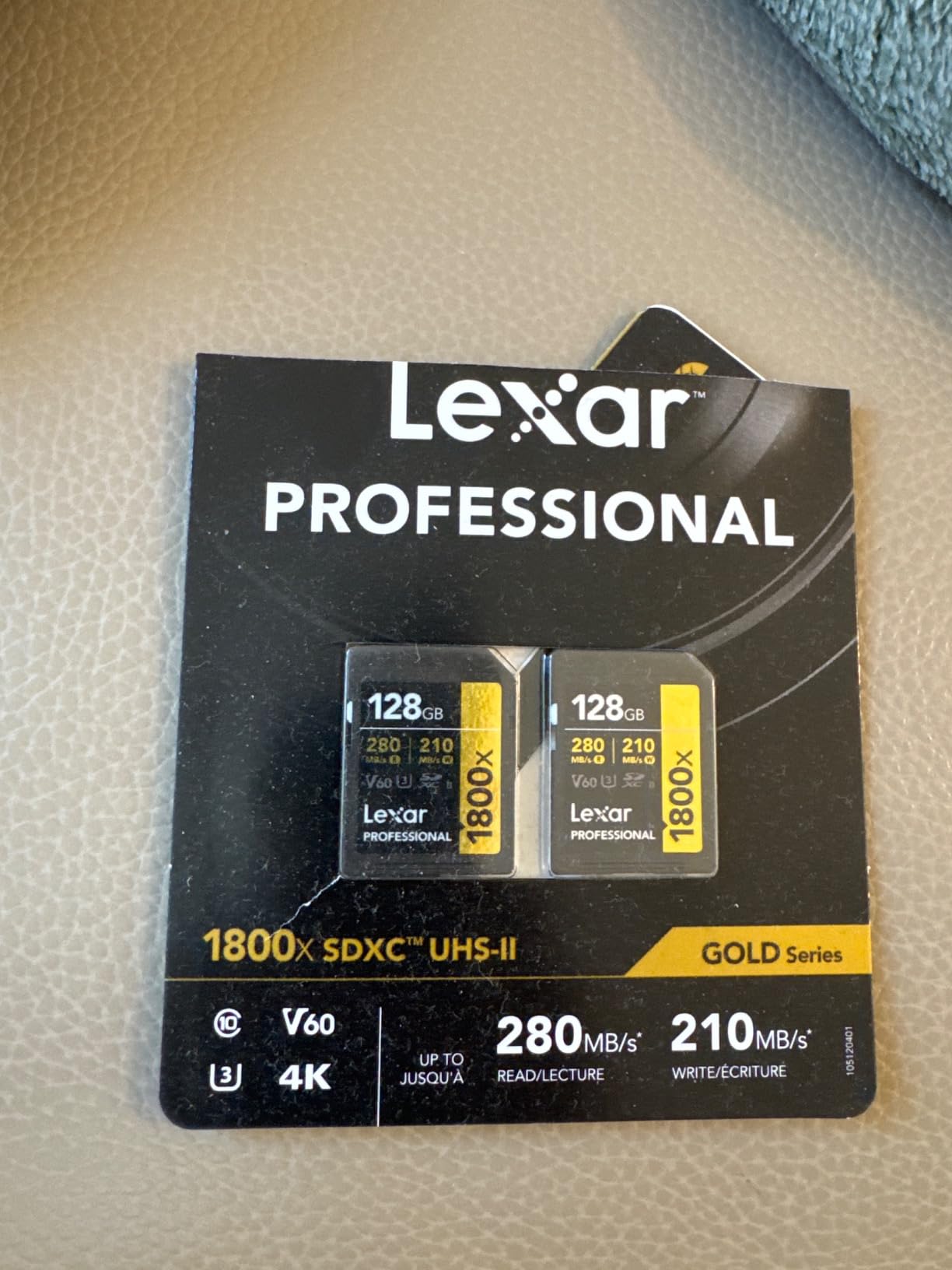 Lexar 256GB SDXC Memory Card customer photo 1