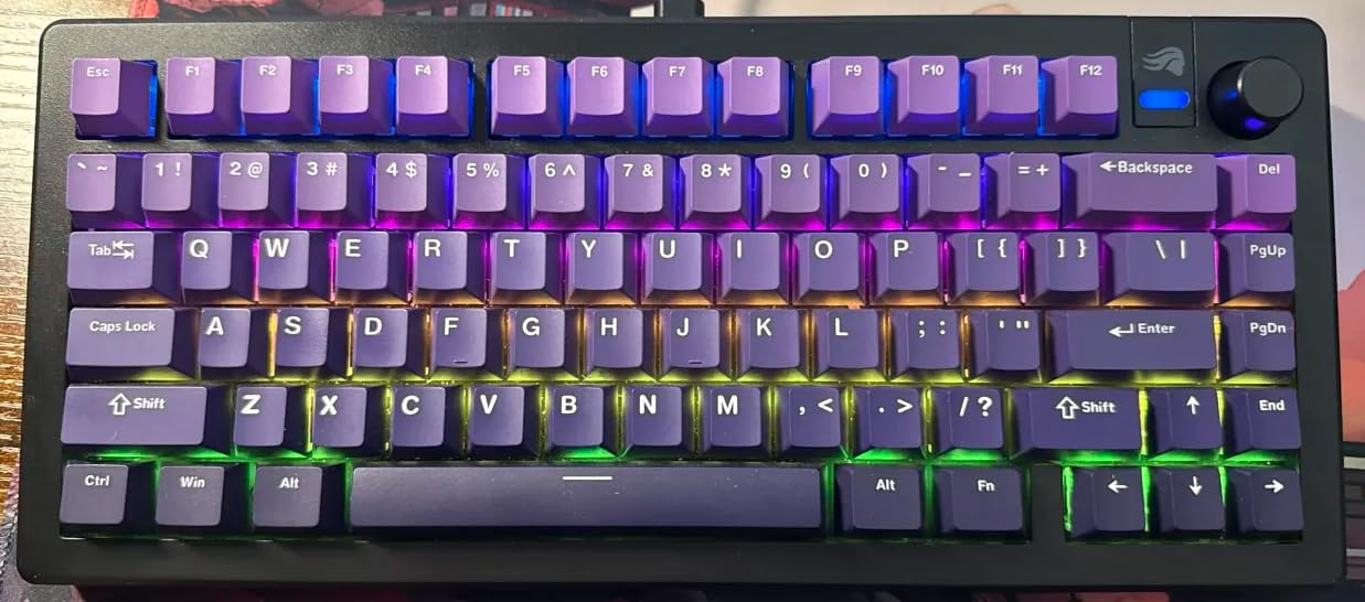 dagaladoo Double Shot PBT keycaps Set, Cherry Profile Keyboard Keycaps customer photo 1