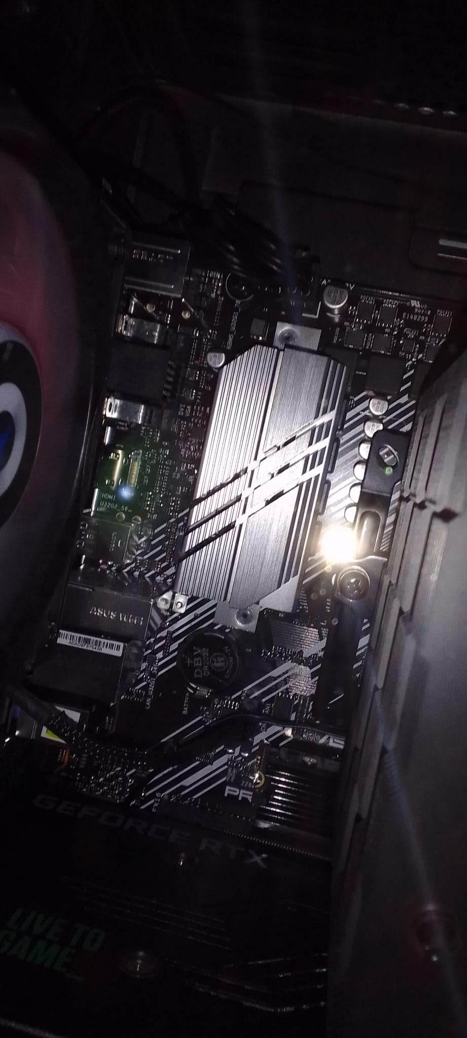 ASUS Prime B550M-A WiFi II AMD Micro ATX Motherboard with PCIe 4.0, WiFi 6, ECC Memory, HDMI 2.1, RGB Header customer photo 1