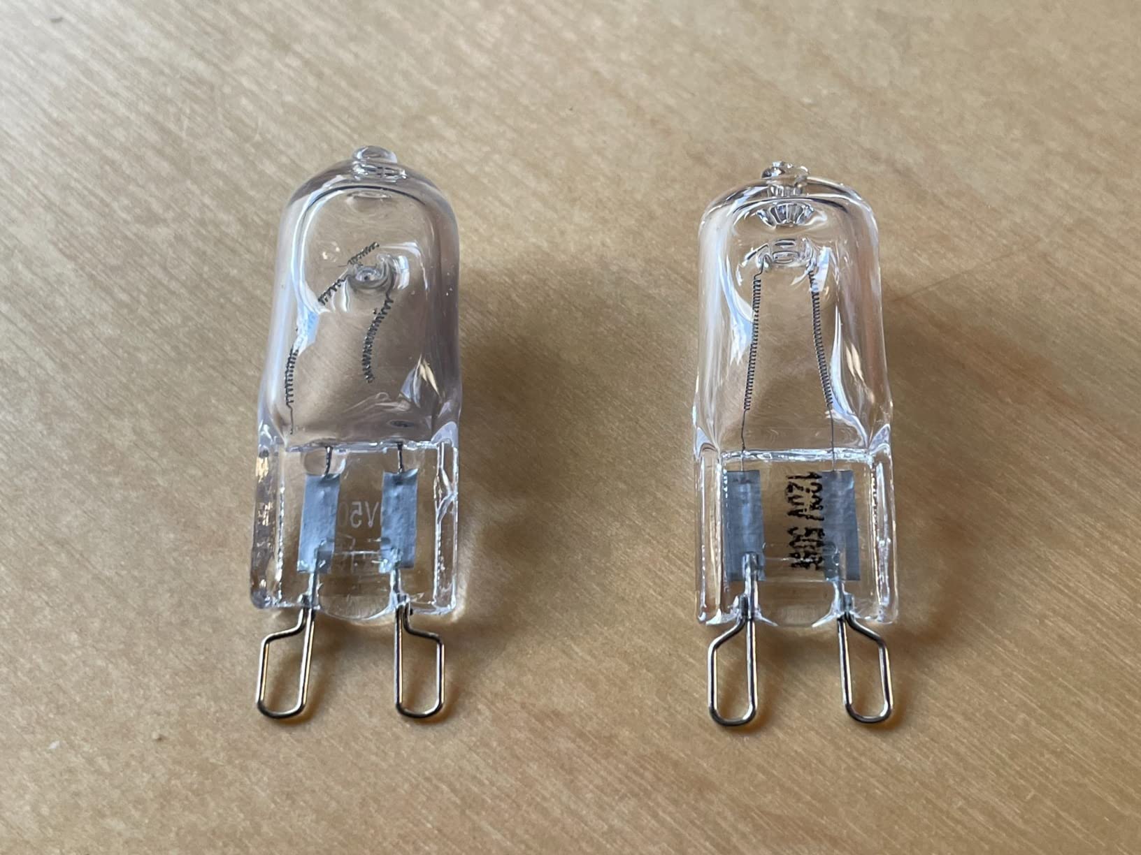 Briignite G9 Heat Lamp Bulbs for Reptile Mini Reptile Light Warm 50W 2 Pack customer photo 2