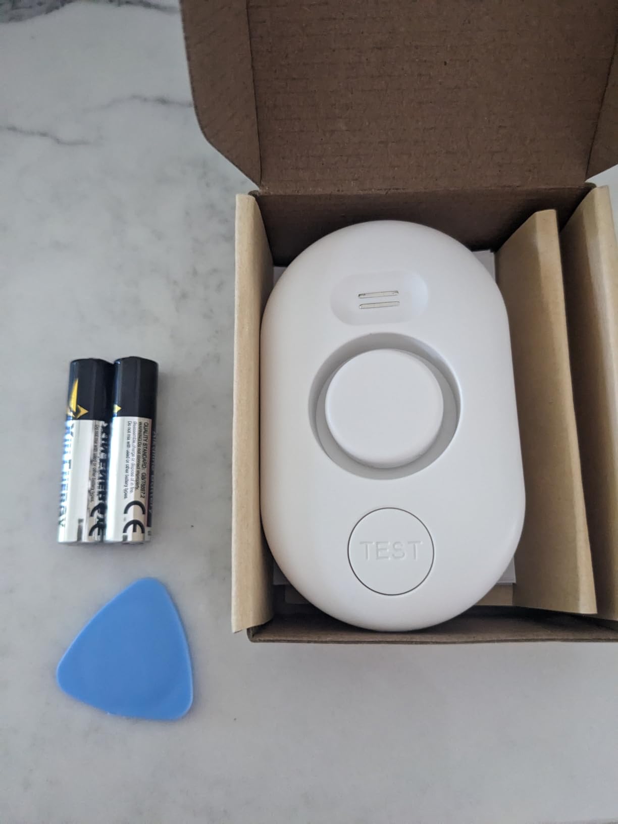 Water Leak Detector Sensor Alarm: Home Water Flooding Monitor Smart Sink Overflow Monitoring Adjustable Wet Moisture Alert Pipe Leakage Drip Detection Warning for Basement Floor customer photo 1