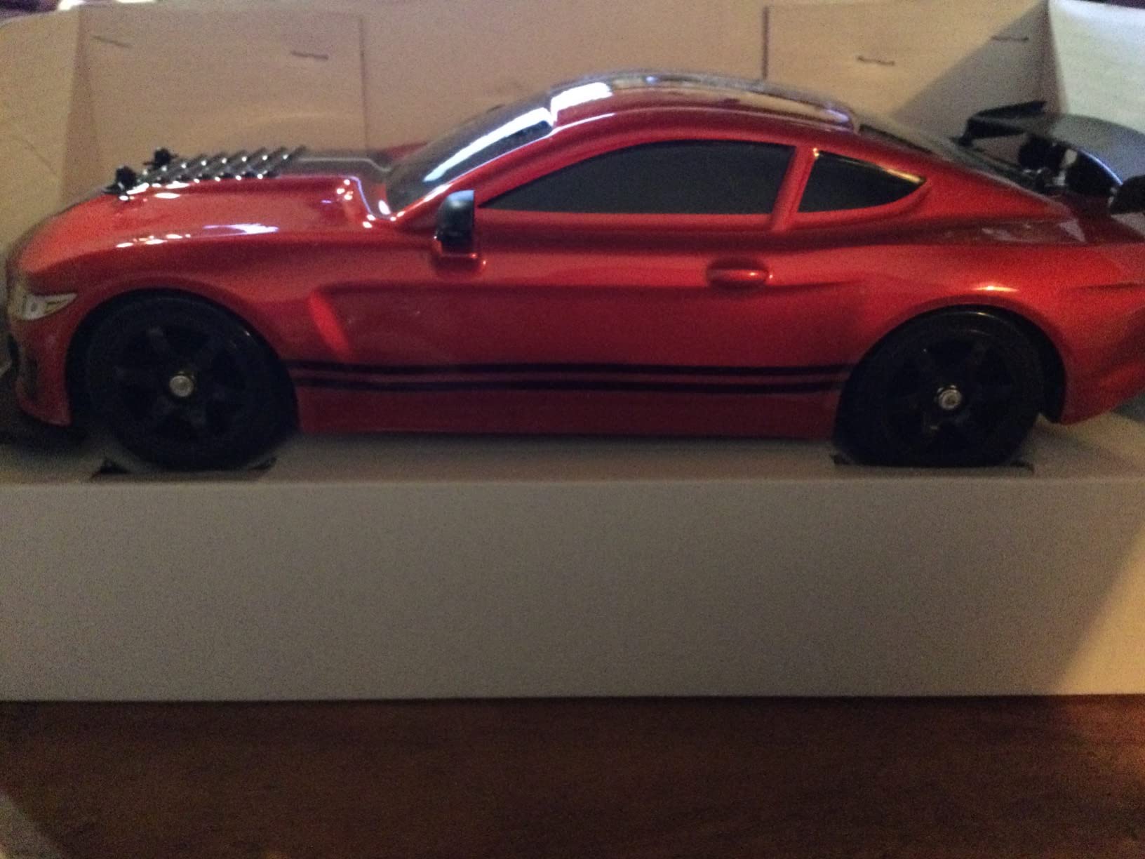 RC Drift Car 2.4GHz 1:16 Scale 4WD High Speed Remote Control Cars Vehicle with LED Lights Two Batteries and Drifting Tires Racing Sport Toy Cars for Adults Boys Girls Kids customer photo 1