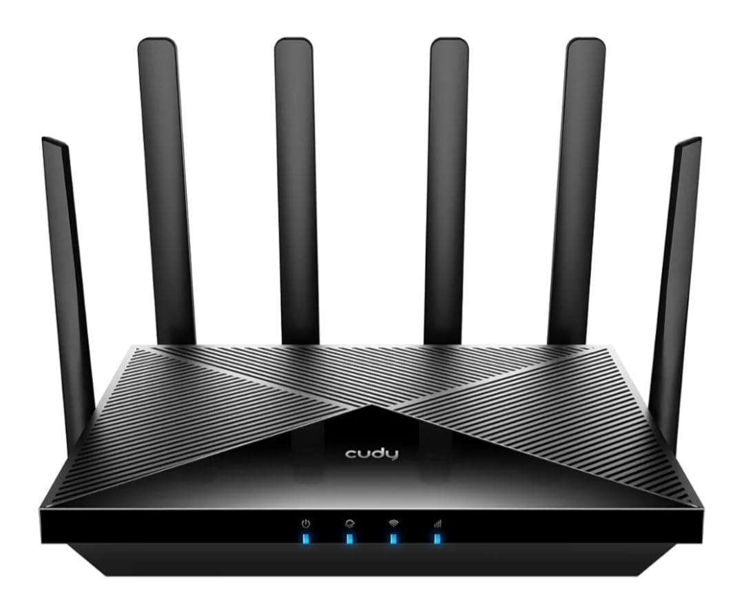 Cudy 5G NR AX3000 Wi-Fi 6 Router, 4X GE, Dual SIM, SA/NSA, P5 customer photo 1