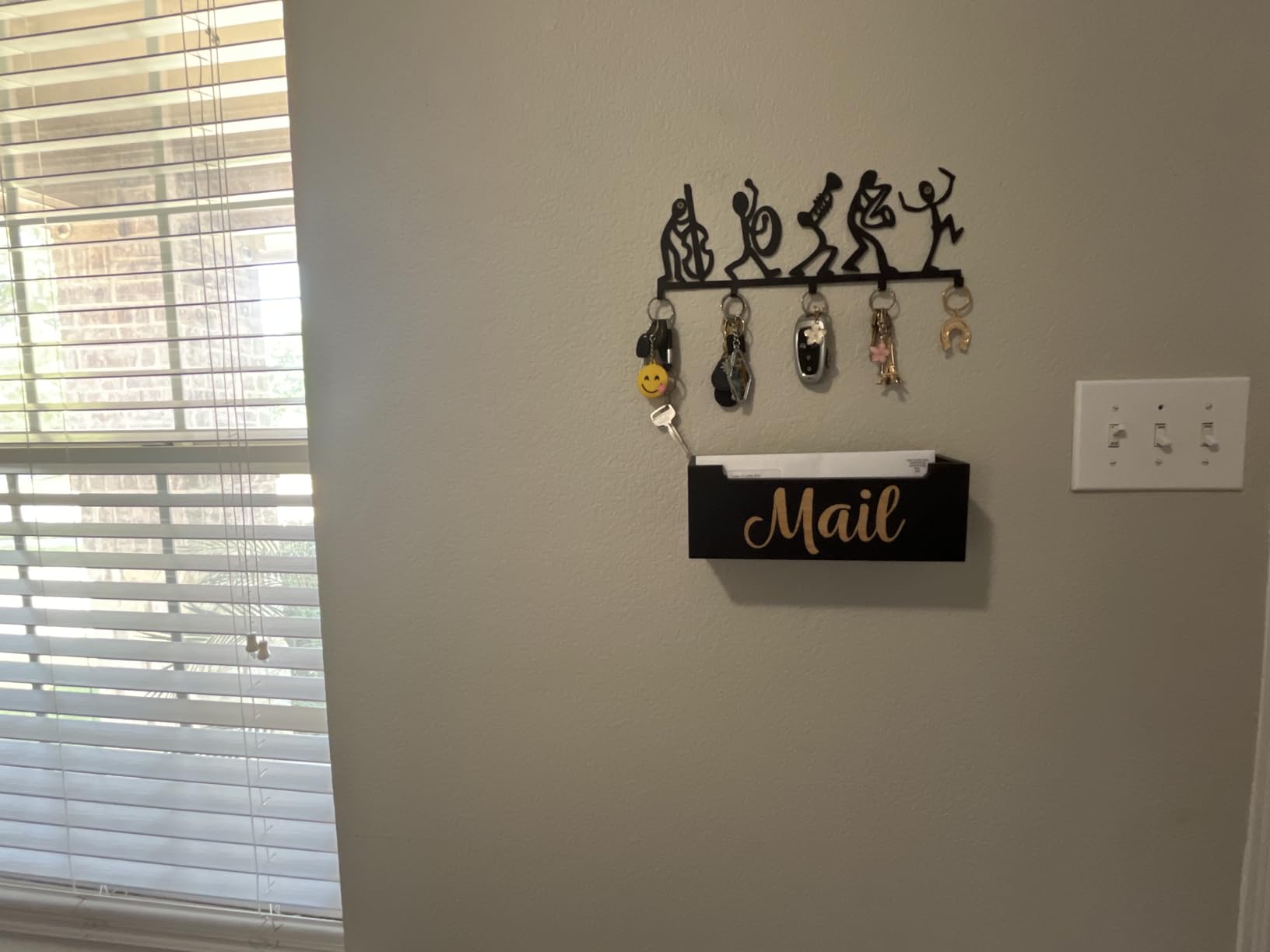 Wooden Mail Organizer Countertop customer photo 1