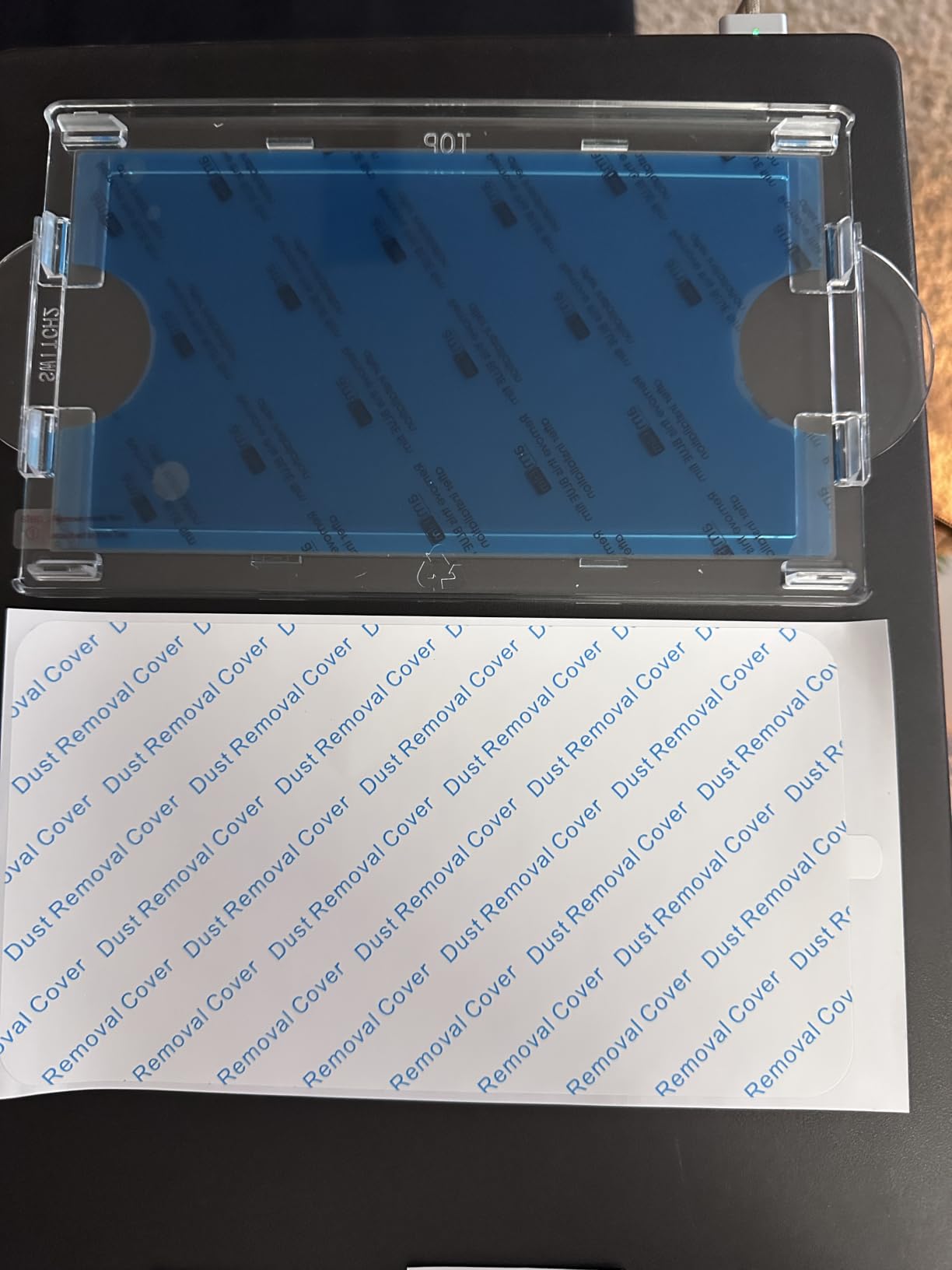 amFilm Auto-Alignment OneTouch for Nintendo Switch Screen Protector 2017 customer photo 1