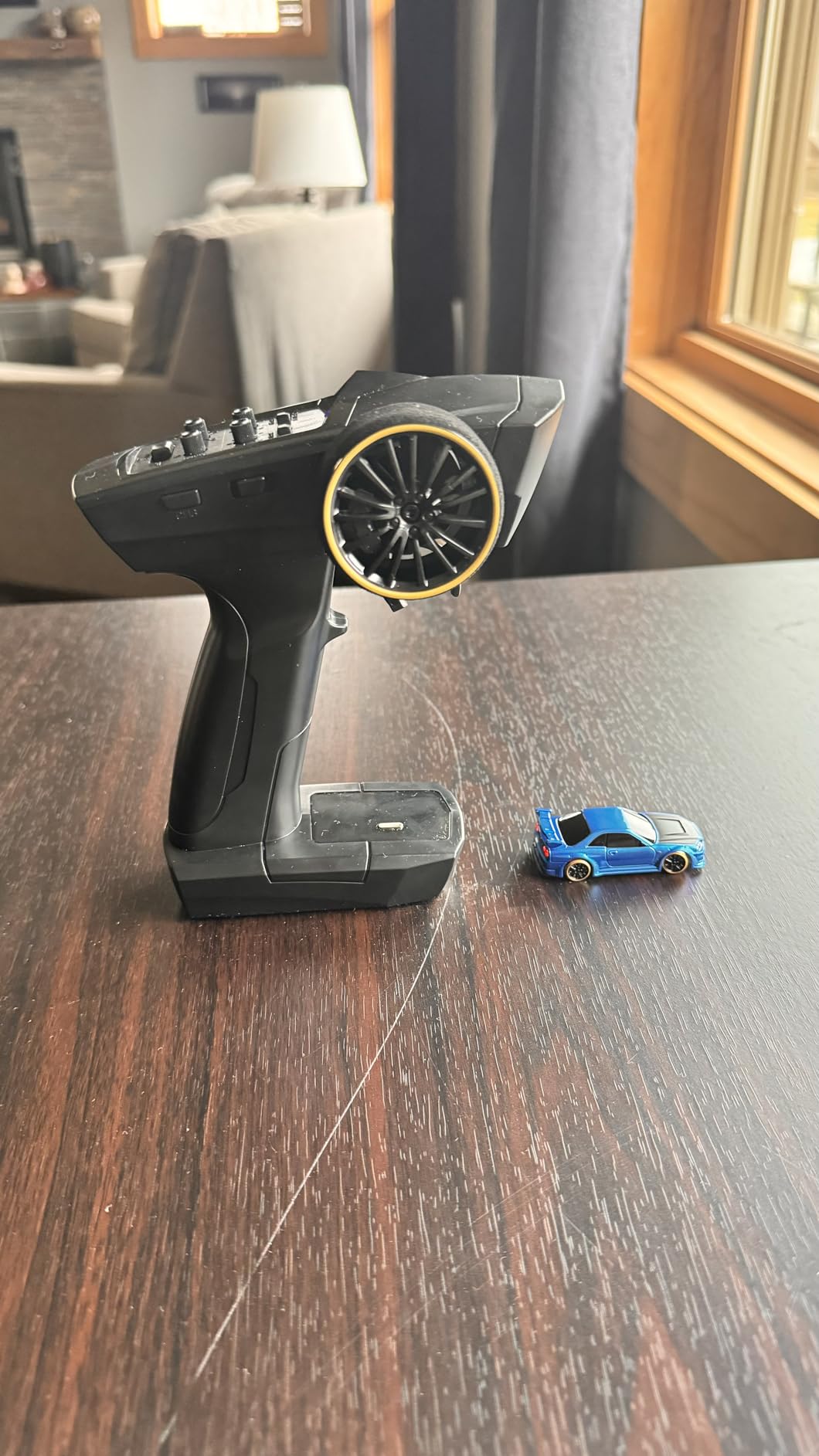 FLYCOLOR Turbo Racing C64 1:76 RC Drift Car, Full Proportional RTR (Blue) customer photo 2