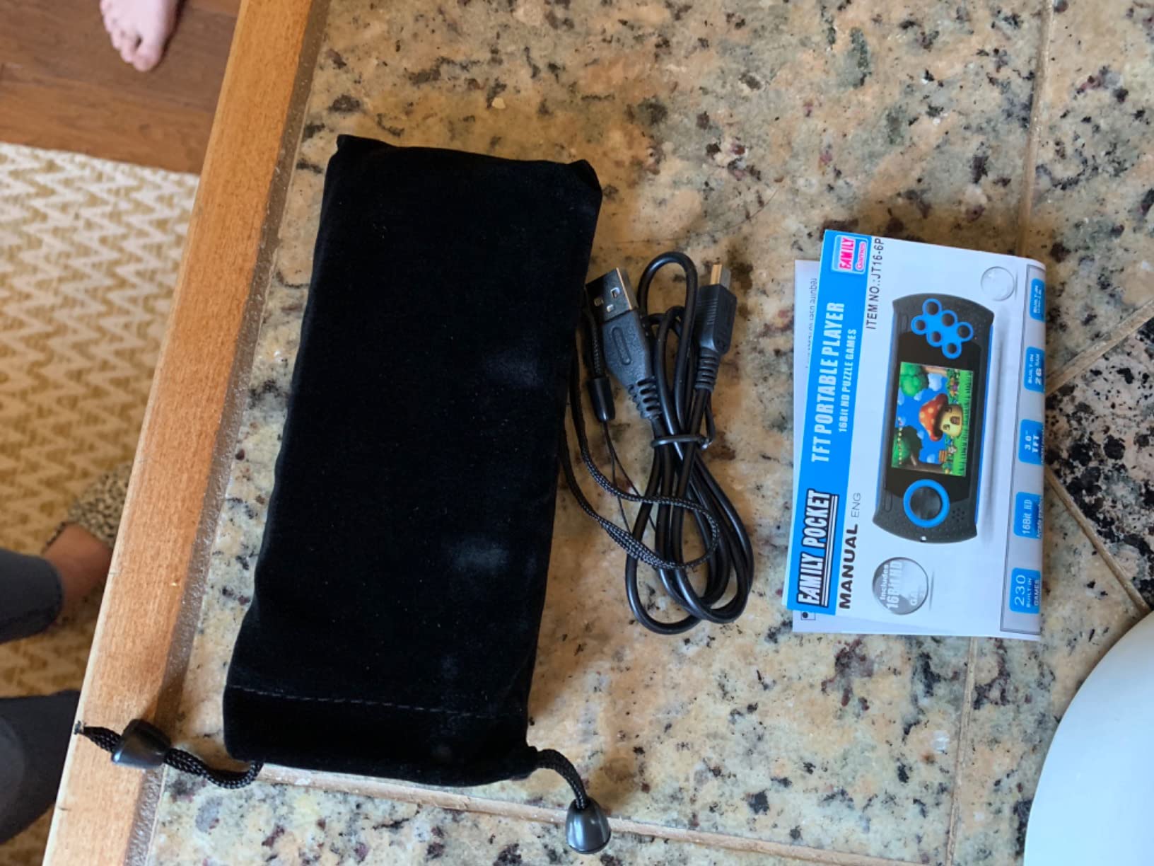 16 Bit Handheld Game for Kids Built-in 230 HD Classic Retro Video Games USB Rechargeable 3.0 Inch Childrens Travel Electronics Toys Portable Gaming Player System Gift for Boys Girls Ages 4-8-12 customer photo 1