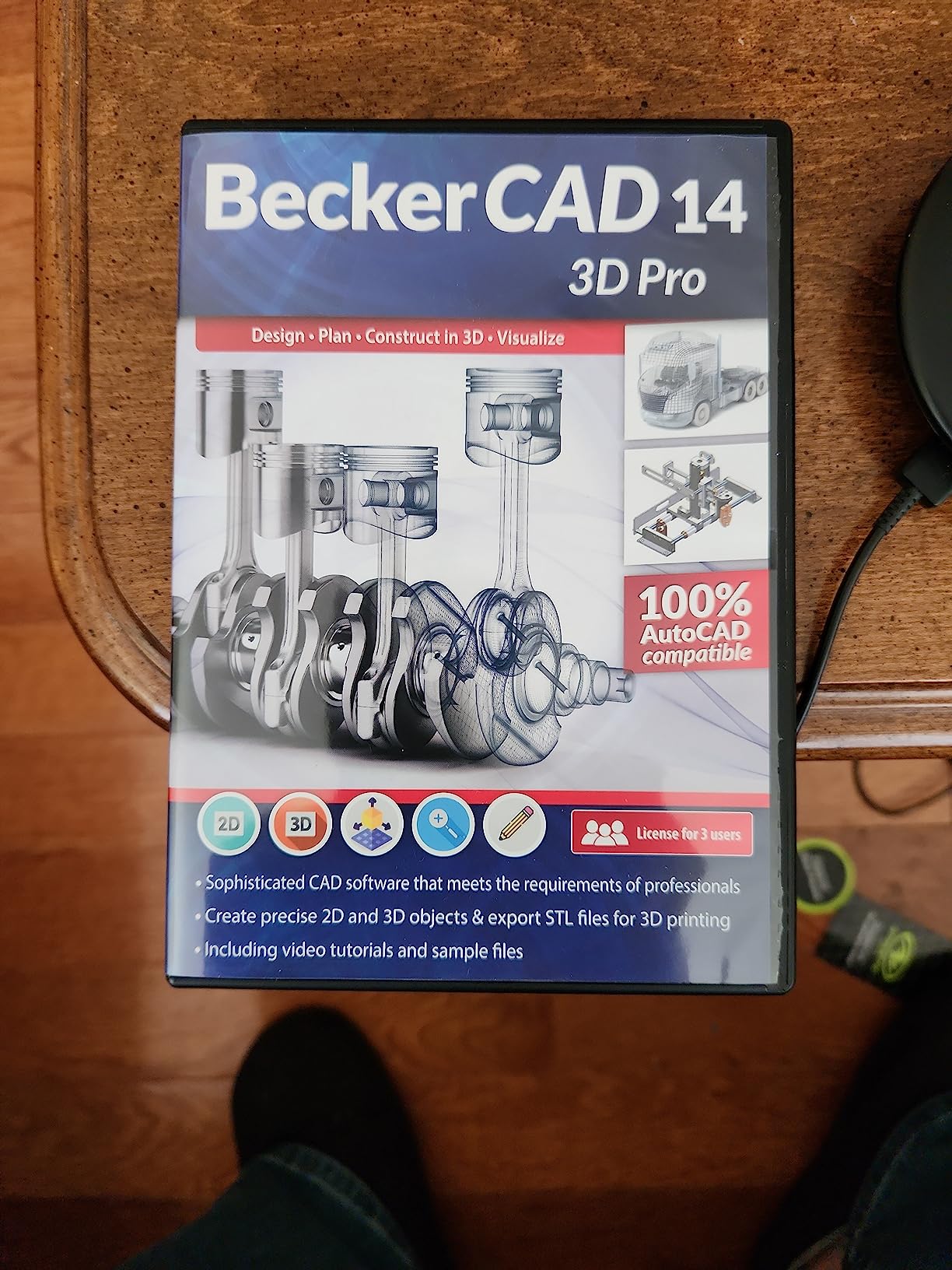 CAD software compatible with AutoCAD and Windows 11, 10, 8 – BeckerCAD 3D PRO for 3D printing, home design, architecture, engineering and more customer photo 2