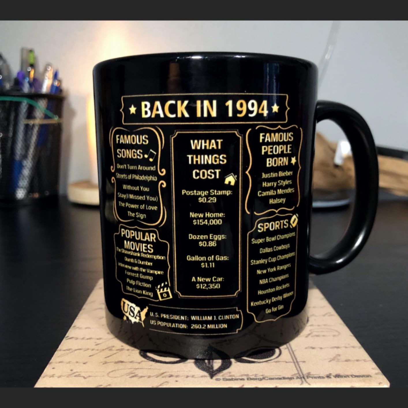 QUPT 80th Birthday Gifts for Women Men, 80th Birthday Gifts for Him, 1946 Birthday Gifts for Women Men, 80 Years Old Gifts, 1946 Birthday Gifts for Her Him, 80th Birthday Presents Coffee Mug customer photo 1