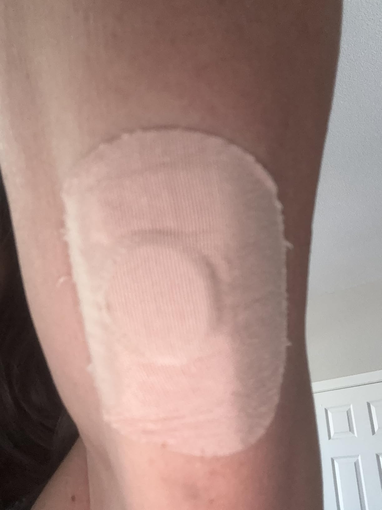 Skin Grip Adhesive Patches Compatible with Dexcom G7 & Stelo CGM Sensors | Waterproof & Sweatproof Cover for Continuous Glucose Monitor Sensor, Strong Hold, 15+ Days of Grip, 20 Pack, Tan customer photo 2